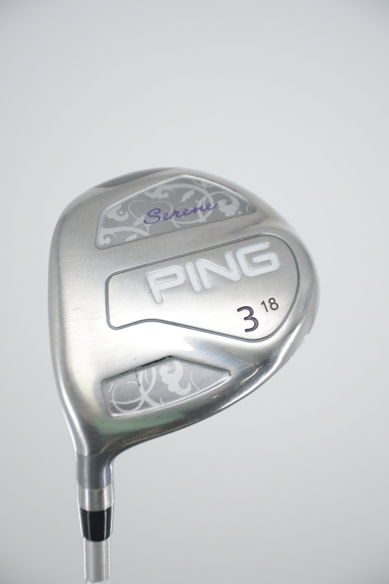 Women's Lefty Ping Serene 3 Wood W Flex 42.25" Golf Clubs GolfRoots
