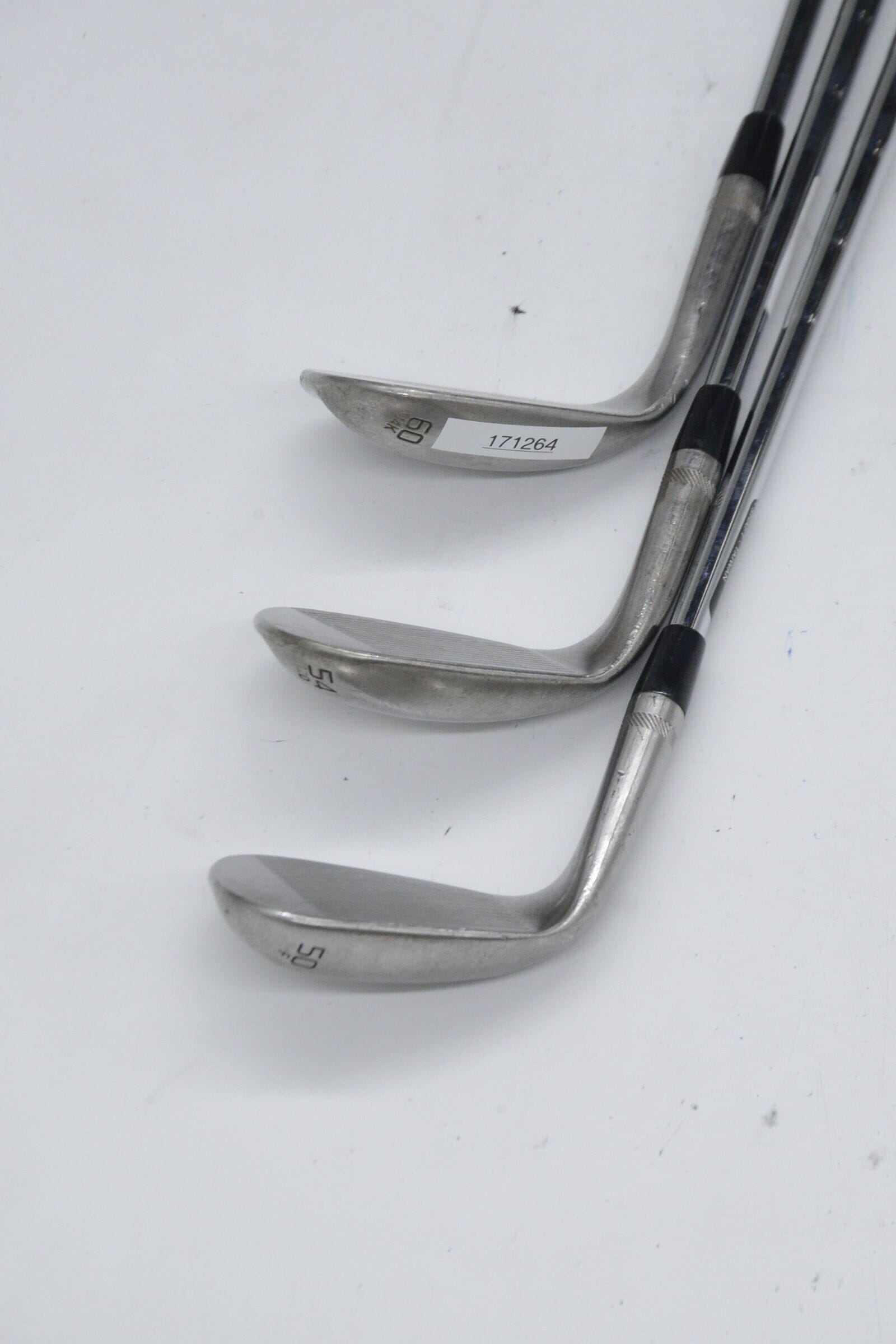 Titleist Vokey SM9 Brushed Steel 50, 54, 60 Degree Wedge Set S Flex Golf Clubs GolfRoots