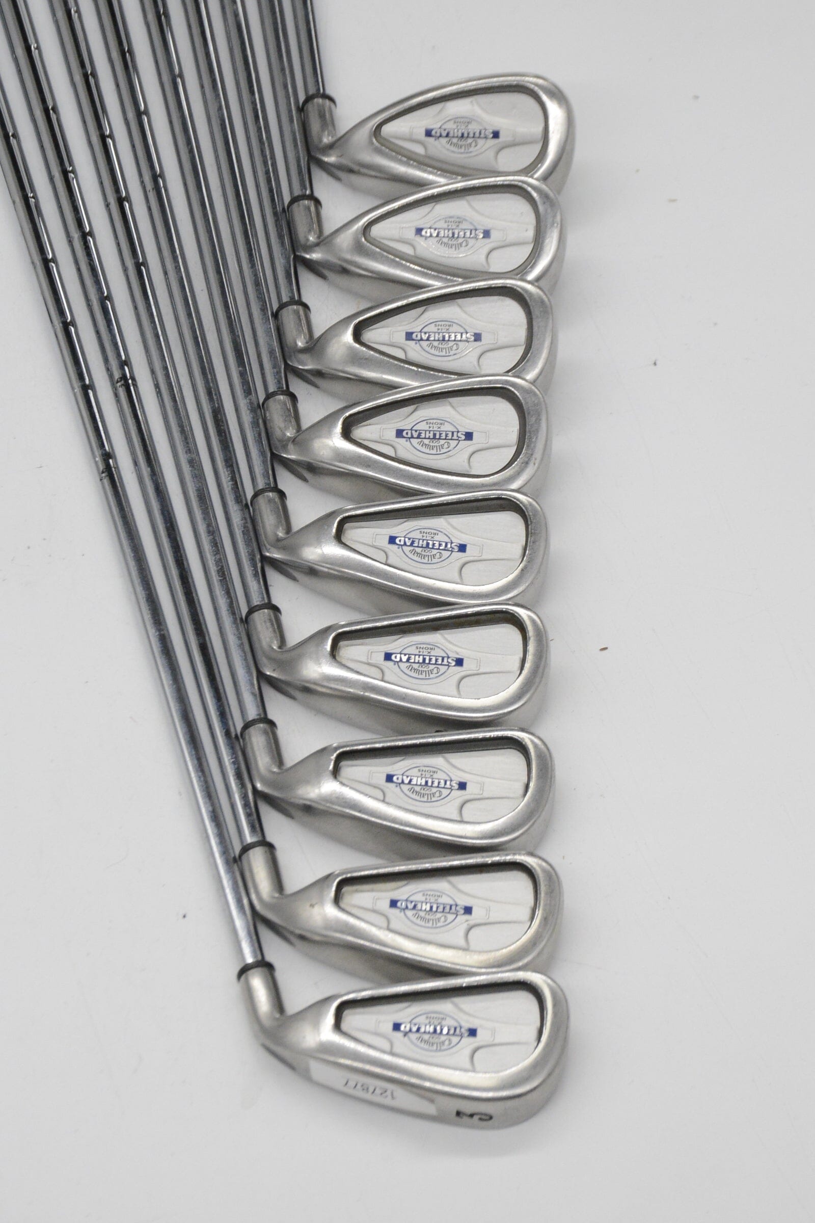 Callaway Steelhead X-14 3-AW Iron Set S Flex Std Length Golf Clubs GolfRoots