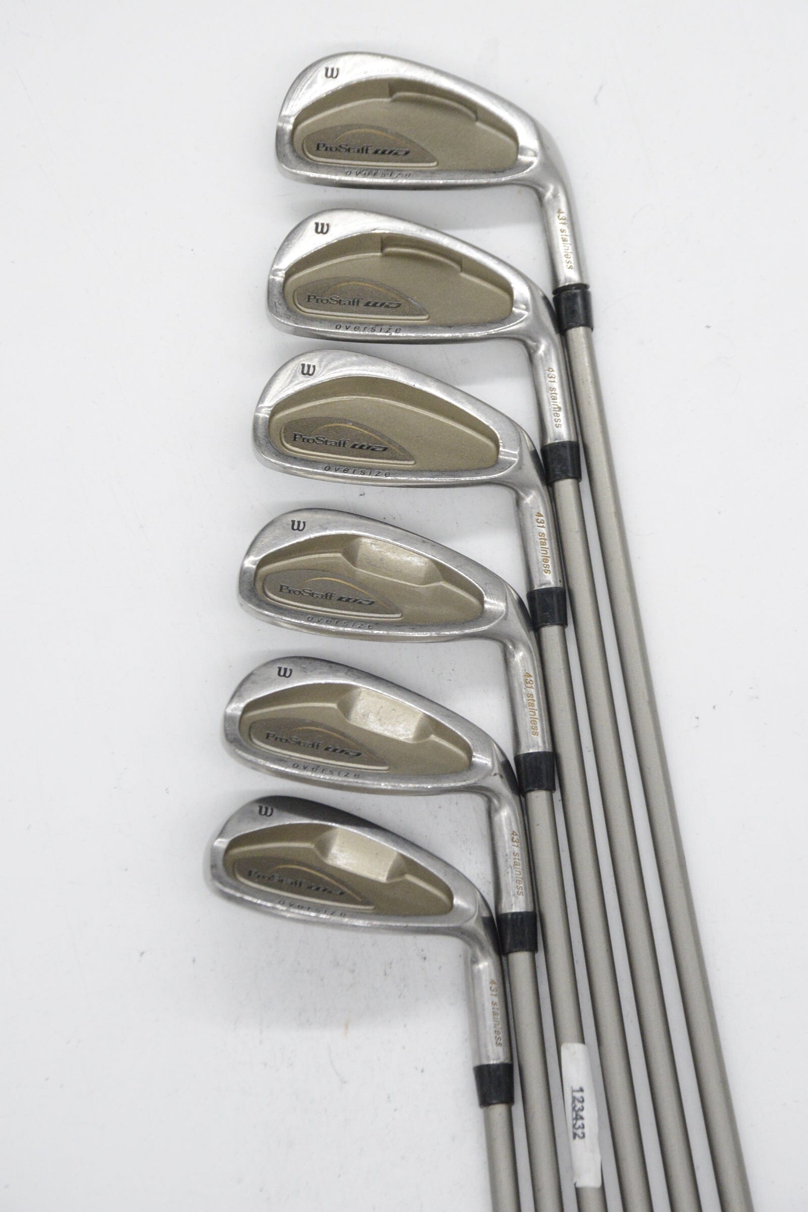 Women's Wilson Pro Staff WD 4-6, 8-PW Iron Set W Flex Std Length Golf Clubs GolfRoots