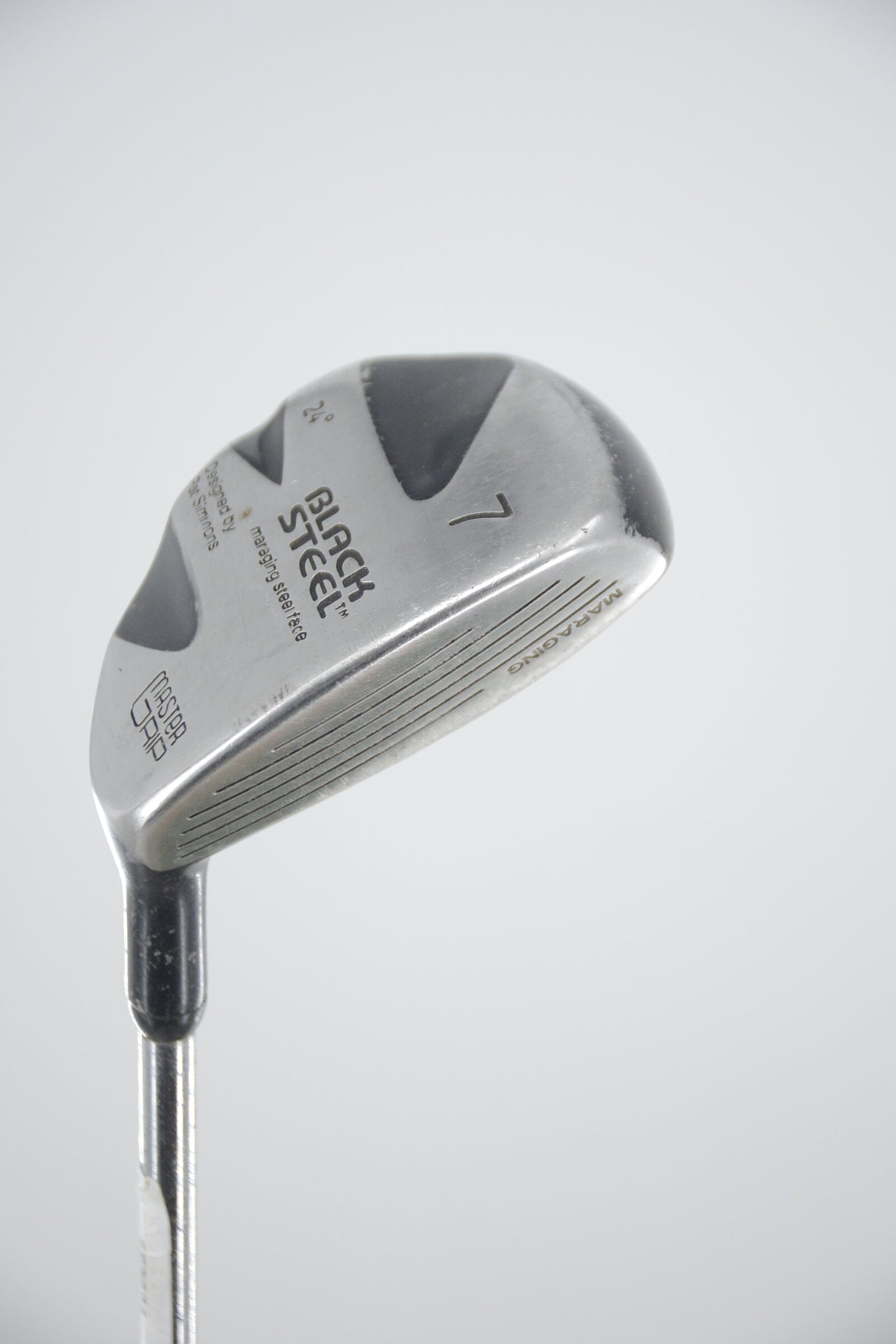 Master Grip Black Steel 7 Wood R Flex 41" Golf Clubs GolfRoots