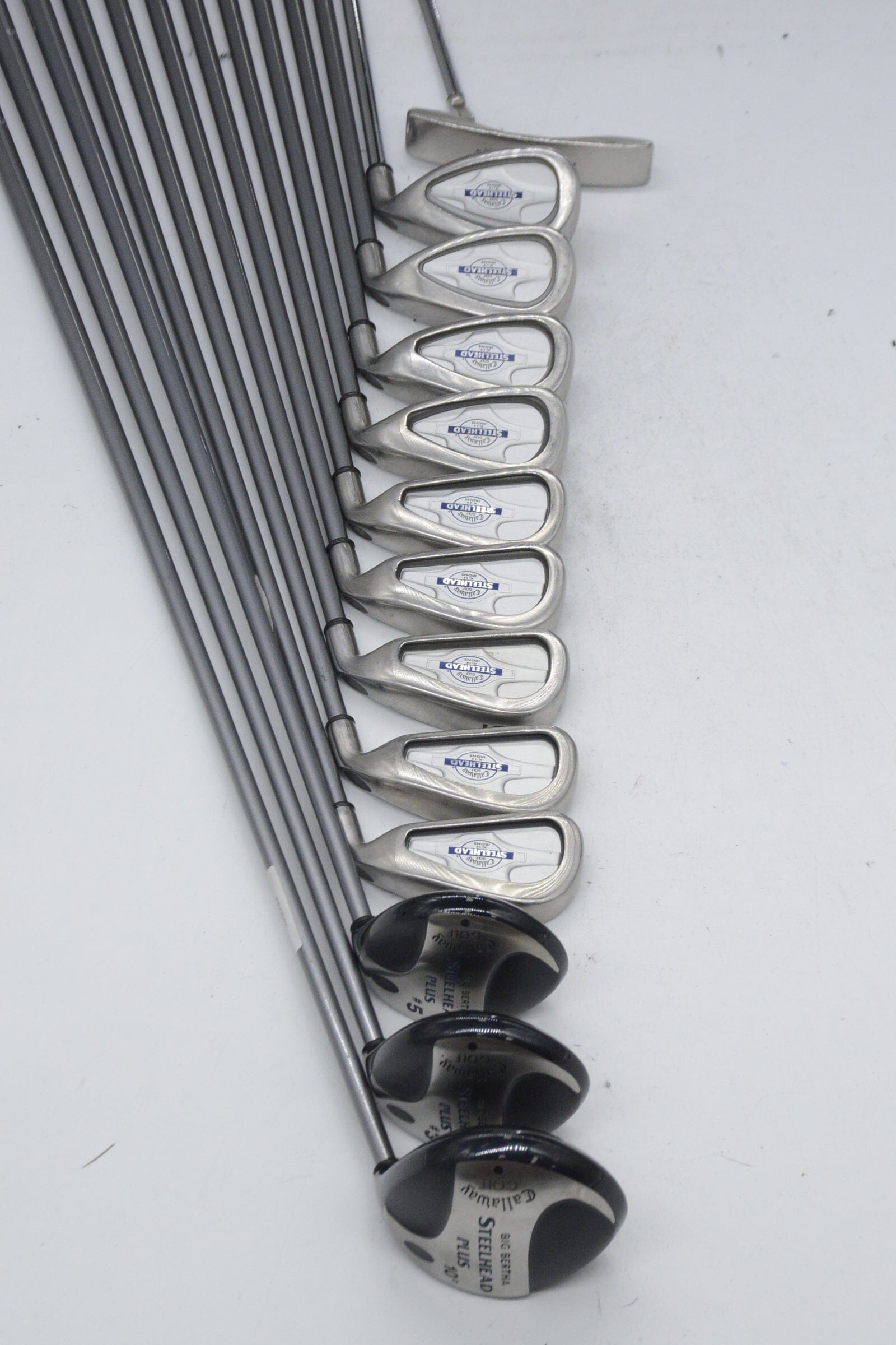 Callaway Steelhead X-14 Mixed Full Set R Flex -0.25" Golf Clubs GolfRoots