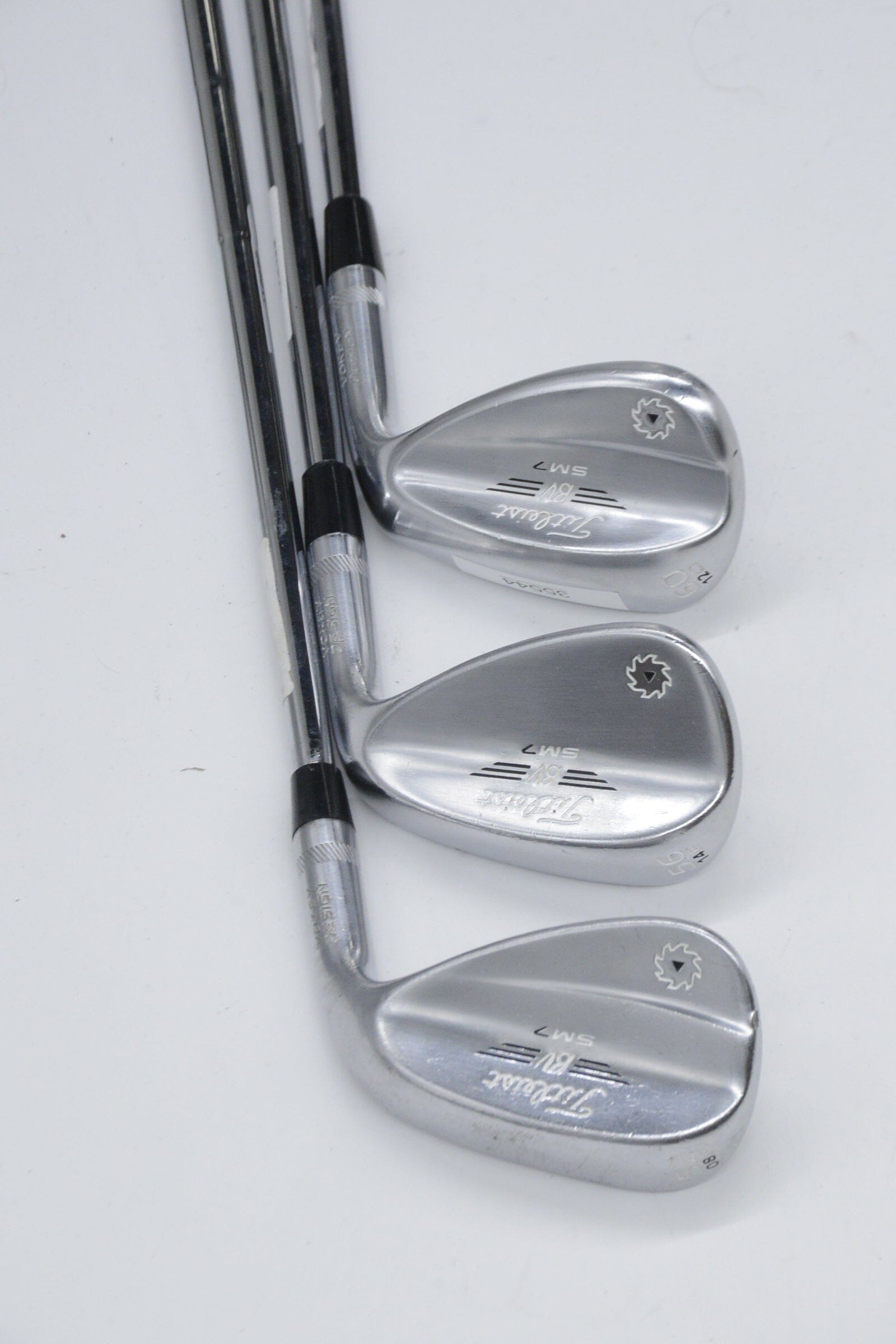 Titleist Vokey SM7 Tour Chrome 52, 56, 60 Degree Wedge Set Wedge Flex Golf Clubs GolfRoots