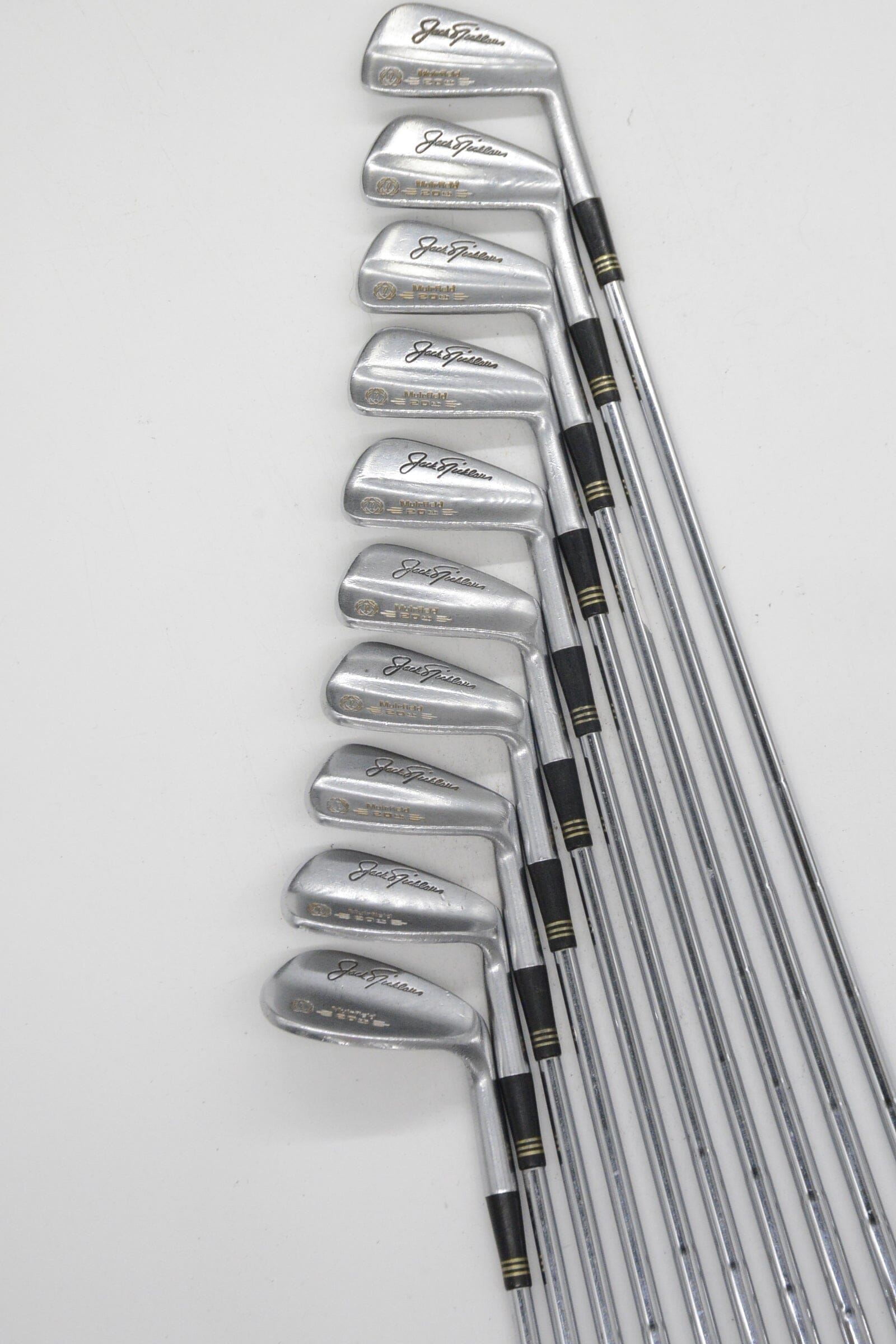 MacGregor Jack Nicklaus Muirfield 20th 2-PW, SW Iron Set S Flex -0.25" Golf Clubs GolfRoots