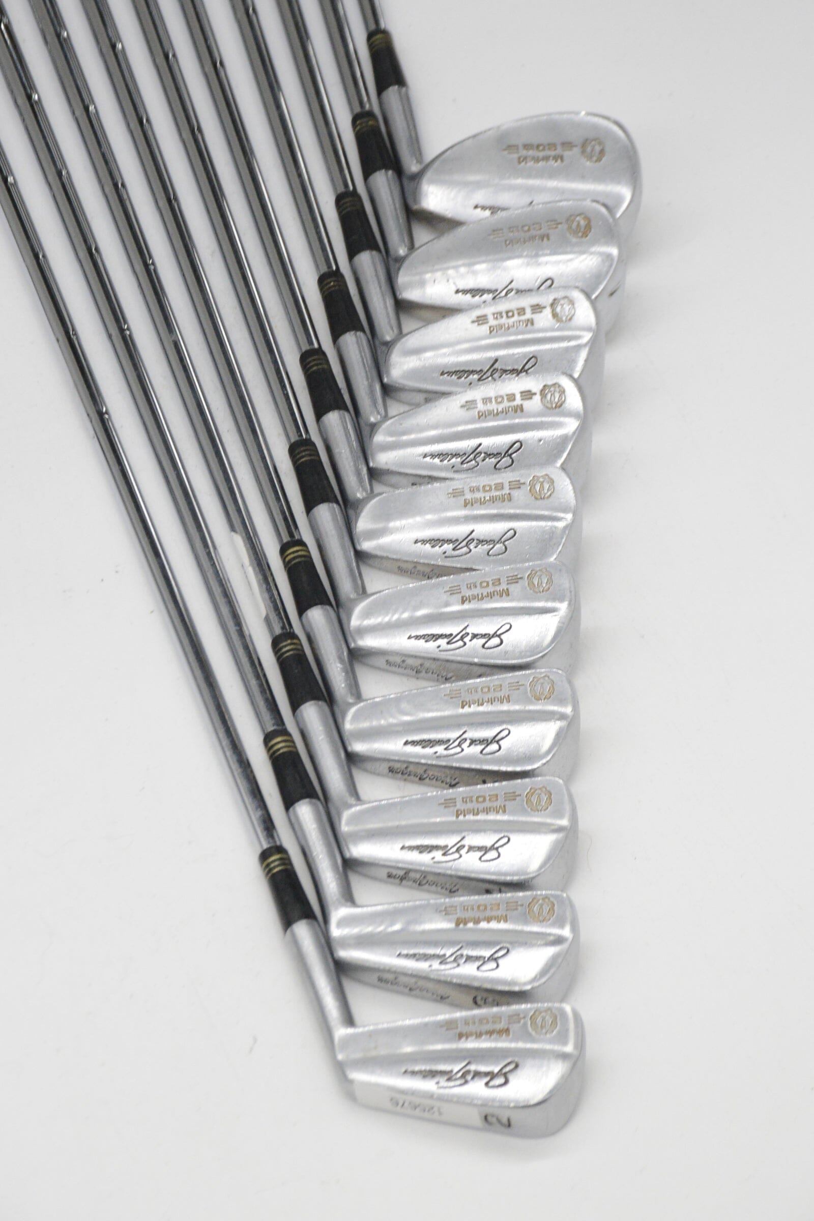 MacGregor Jack Nicklaus Muirfield 20th 2-PW, SW Iron Set S Flex -0.25" Golf Clubs GolfRoots
