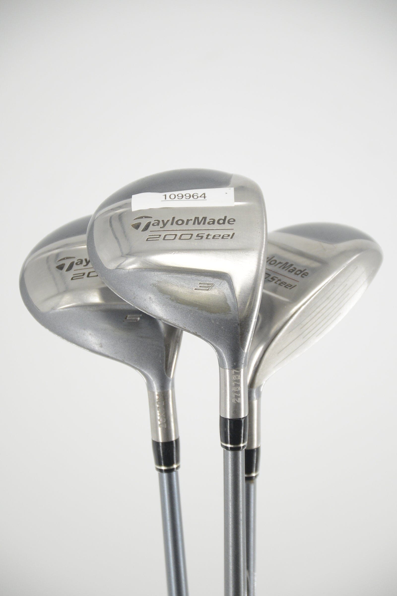 Women's TaylorMade 200 Steel 3W, 5W, 7W Wood Set W Flex Golf Clubs GolfRoots