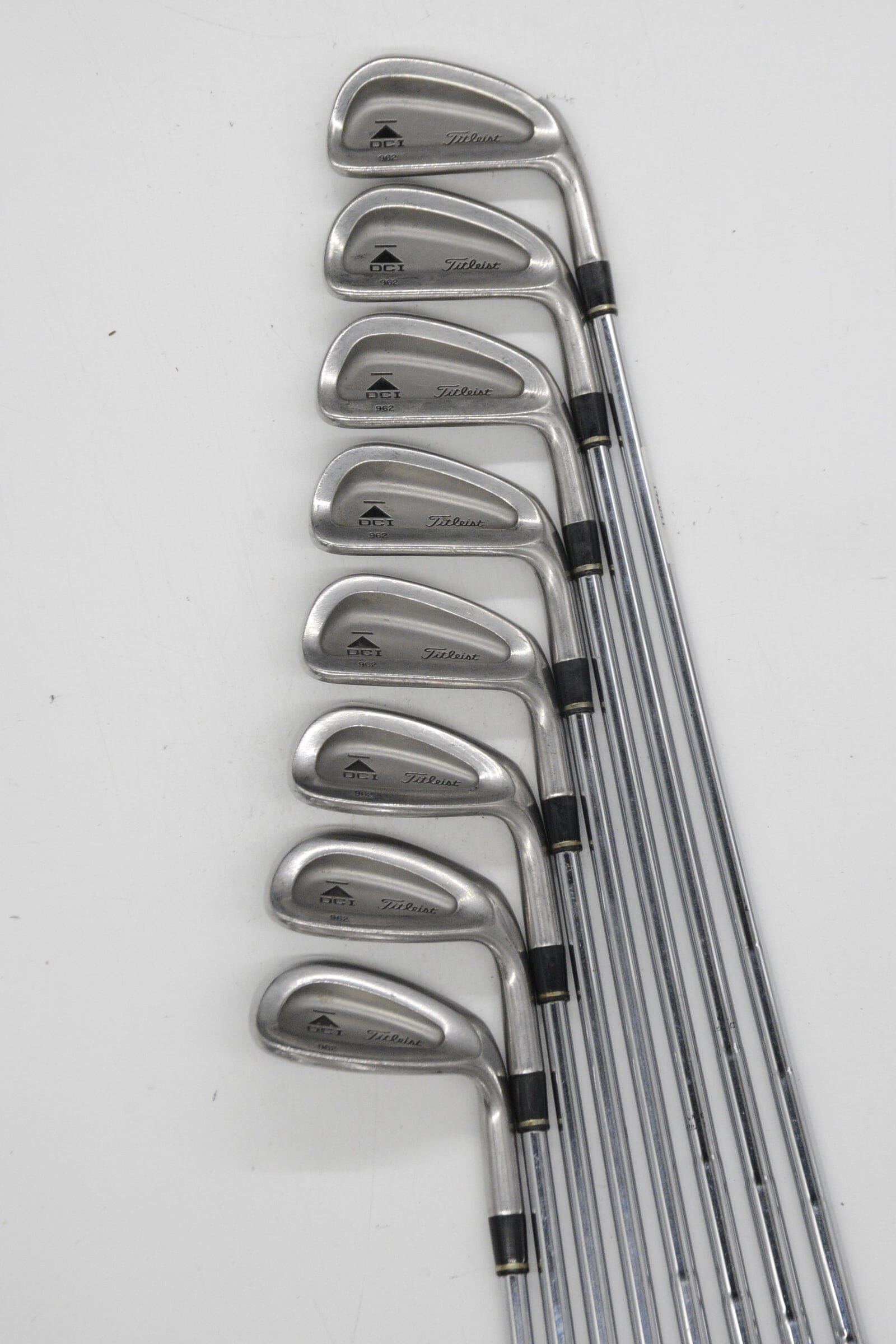 Titleist DCI 962 3-PW Iron Set S Flex Std Length Golf Clubs GolfRoots