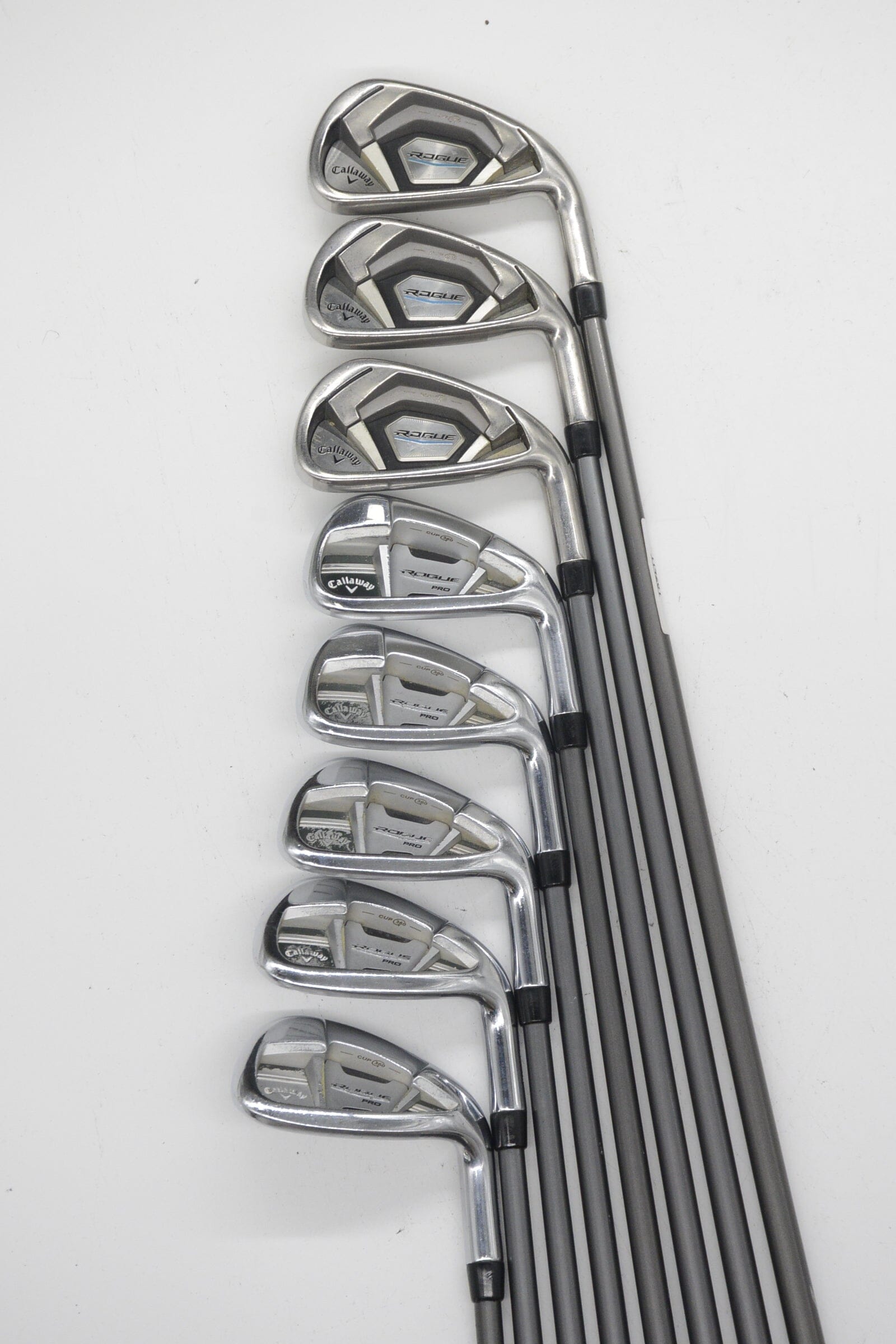 Callaway Rogue Combo 4-AW Iron Set R Flex -0.75" Golf Clubs GolfRoots