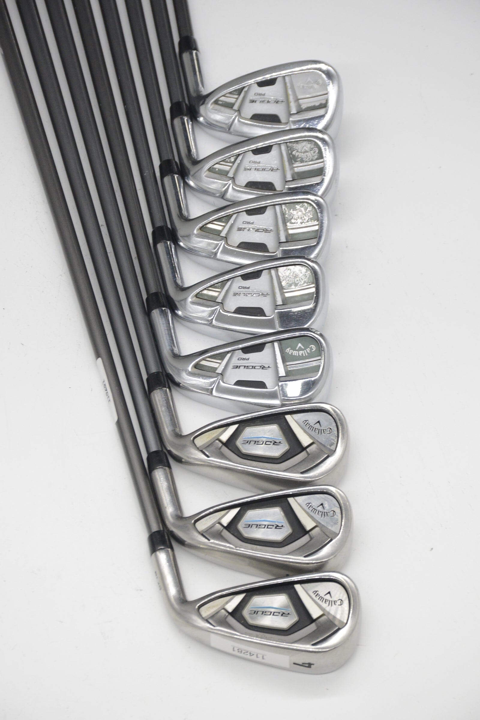 Callaway Rogue Combo 4-AW Iron Set R Flex -0.75" Golf Clubs GolfRoots
