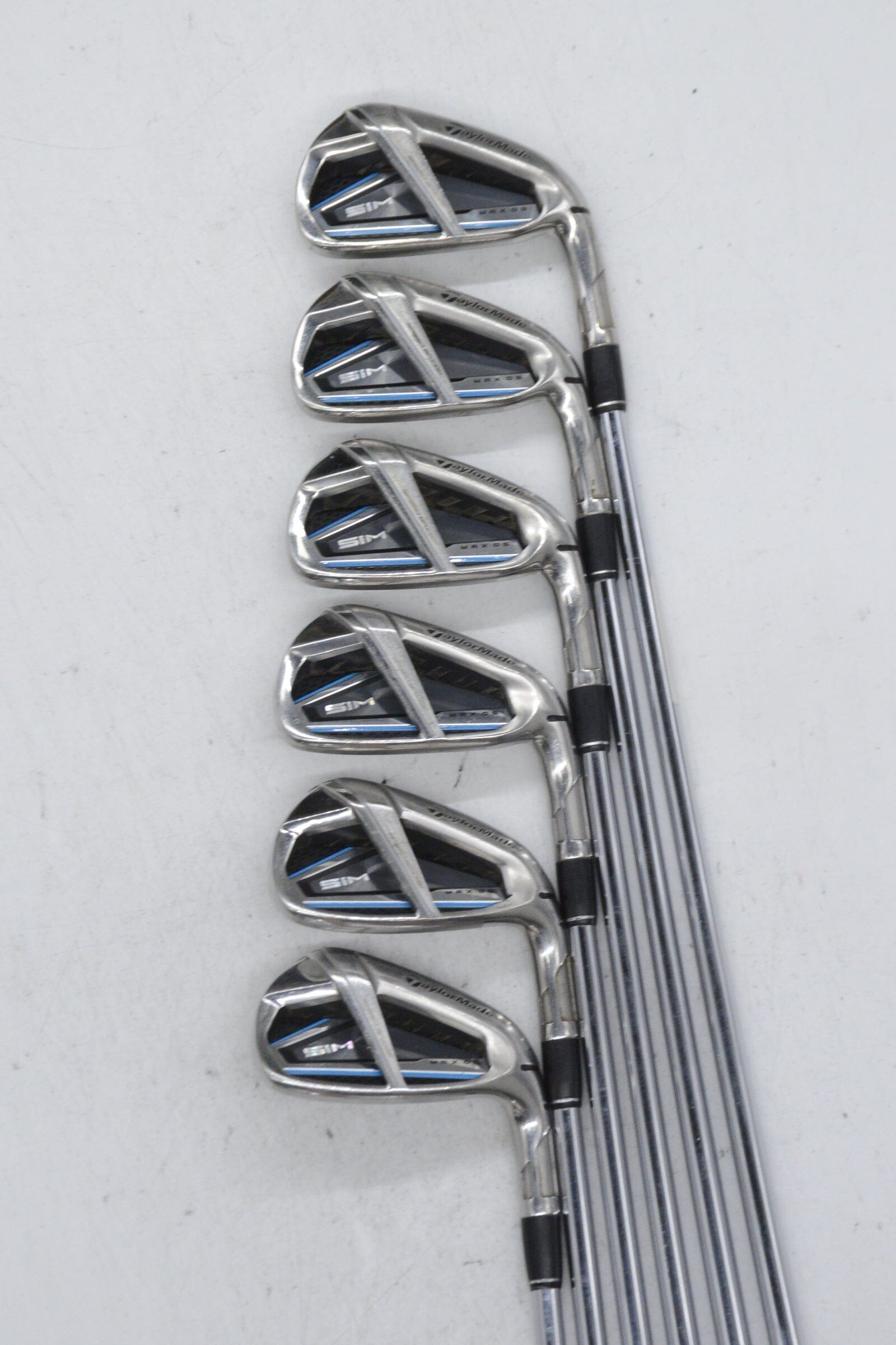 TaylorMade SIM Max OS 4-9 Iron Set S Flex +0.25" Golf Clubs GolfRoots