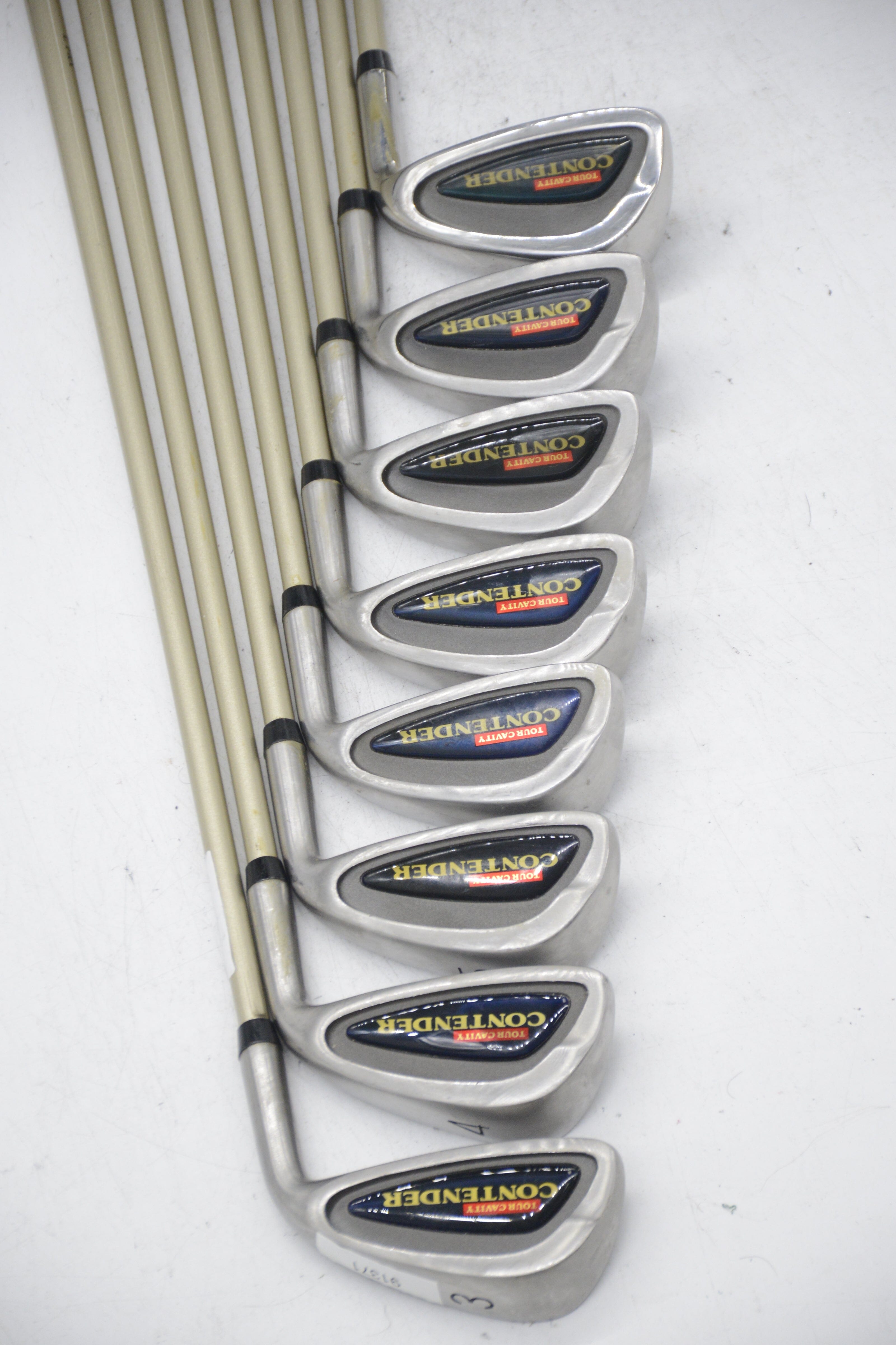 Women's Contender Tour Cavity 3-PW Iron Set W Flex -0.5" Golf Clubs GolfRoots