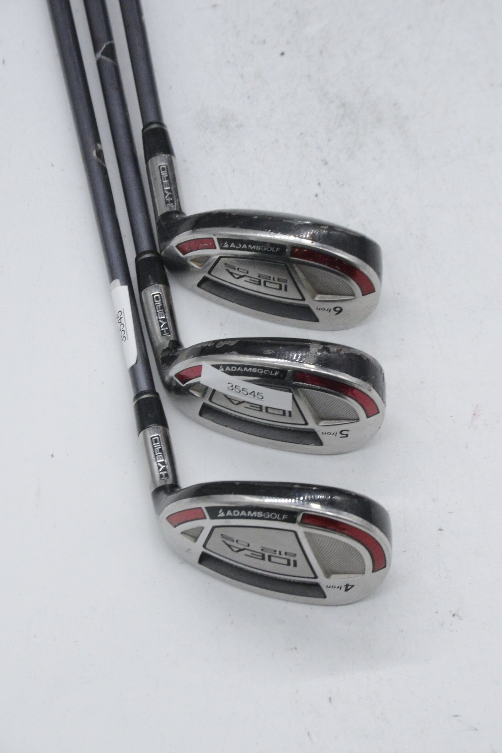 Adams Idea A12OS 4H, 5H, 6H Hybrid Set R Flex Golf Clubs GolfRoots