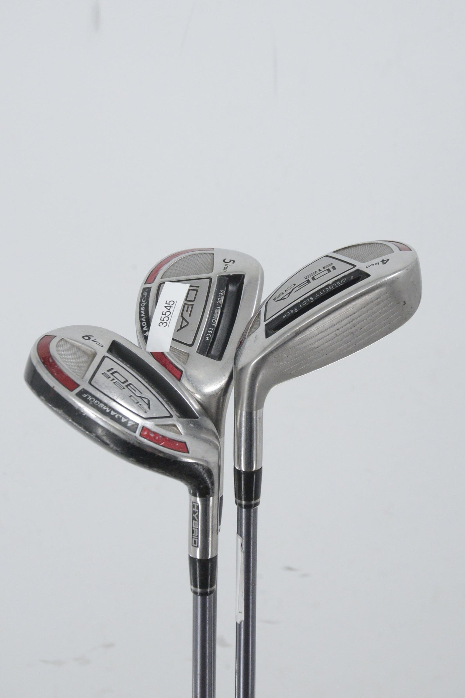 Adams Idea A12OS 4H, 5H, 6H Hybrid Set R Flex Golf Clubs GolfRoots