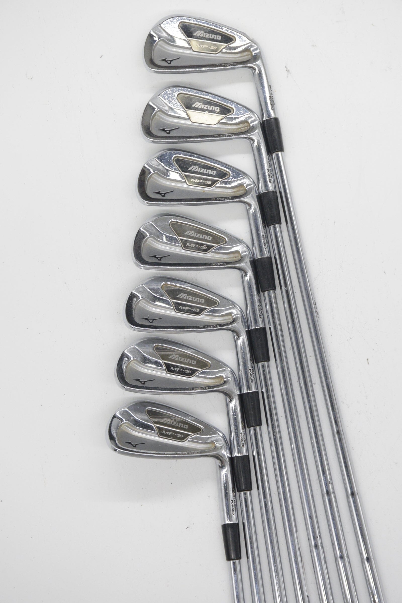 Mizuno MP-59 4-PW Iron Set S Flex Std Length Golf Clubs GolfRoots