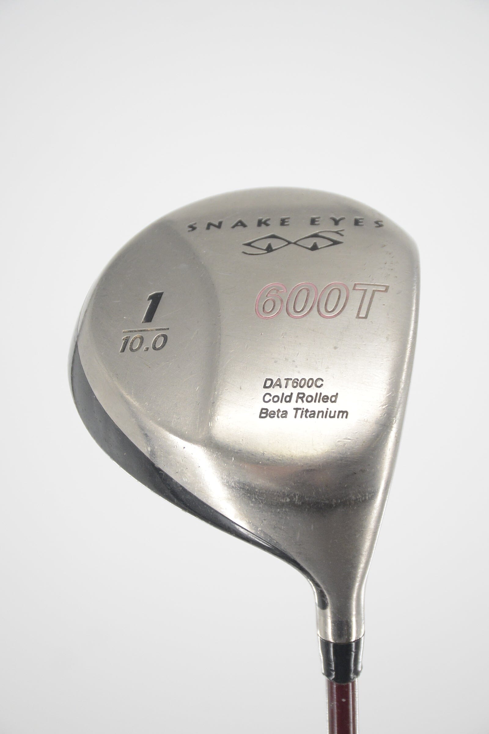 Snake Eyes 600T 10 Degree Driver S Flex 45.75" Golf Clubs GolfRoots