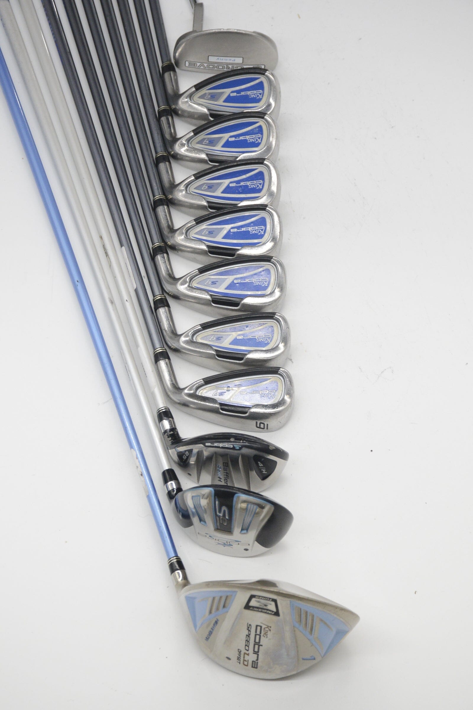 Women's Cobra S9 Mixed Full Set W Flex -0.5" Golf Clubs GolfRoots