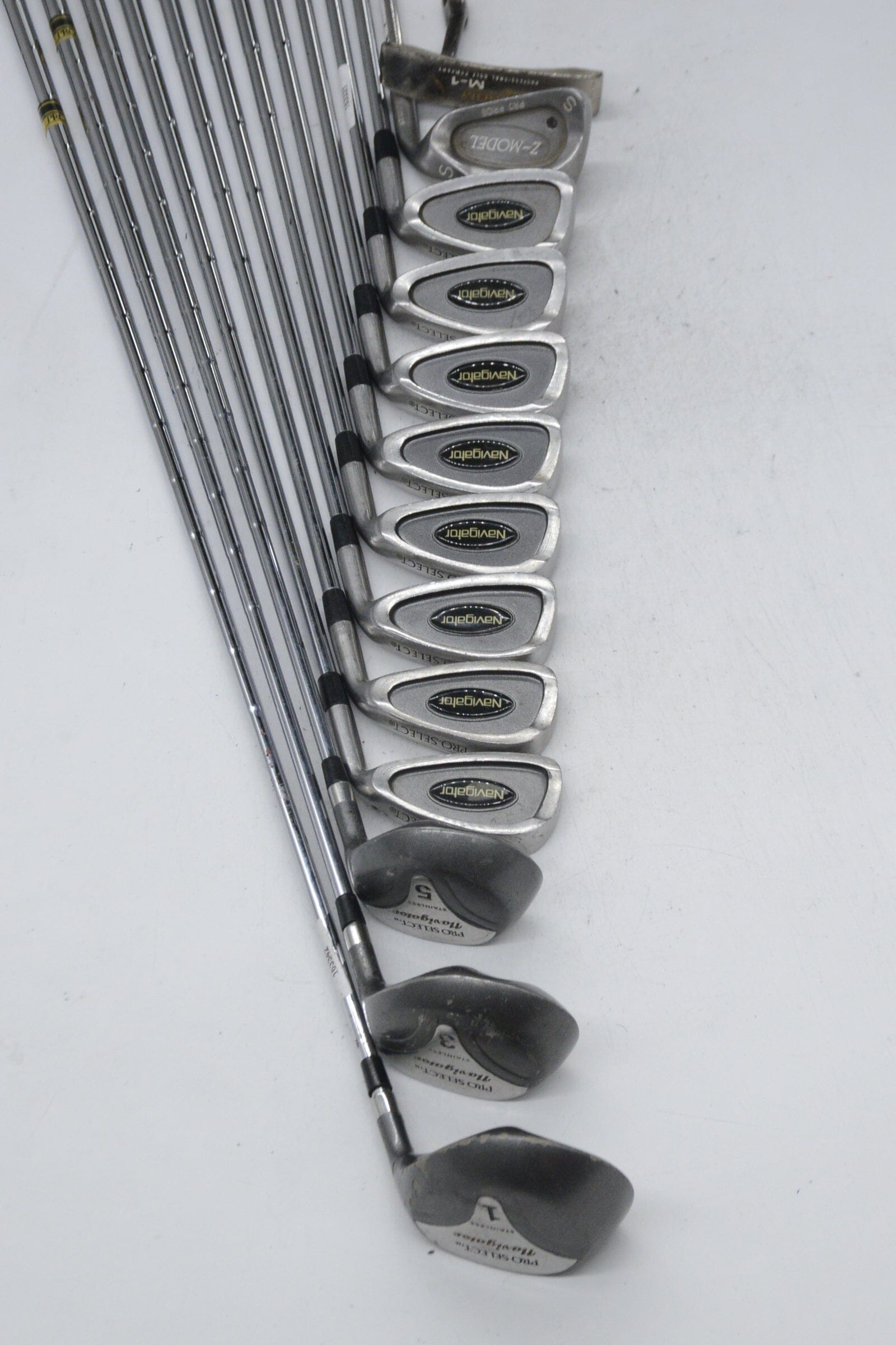 ProSelect Navigator Mixed Full Set R Flex Std Length Golf Clubs GolfRoots