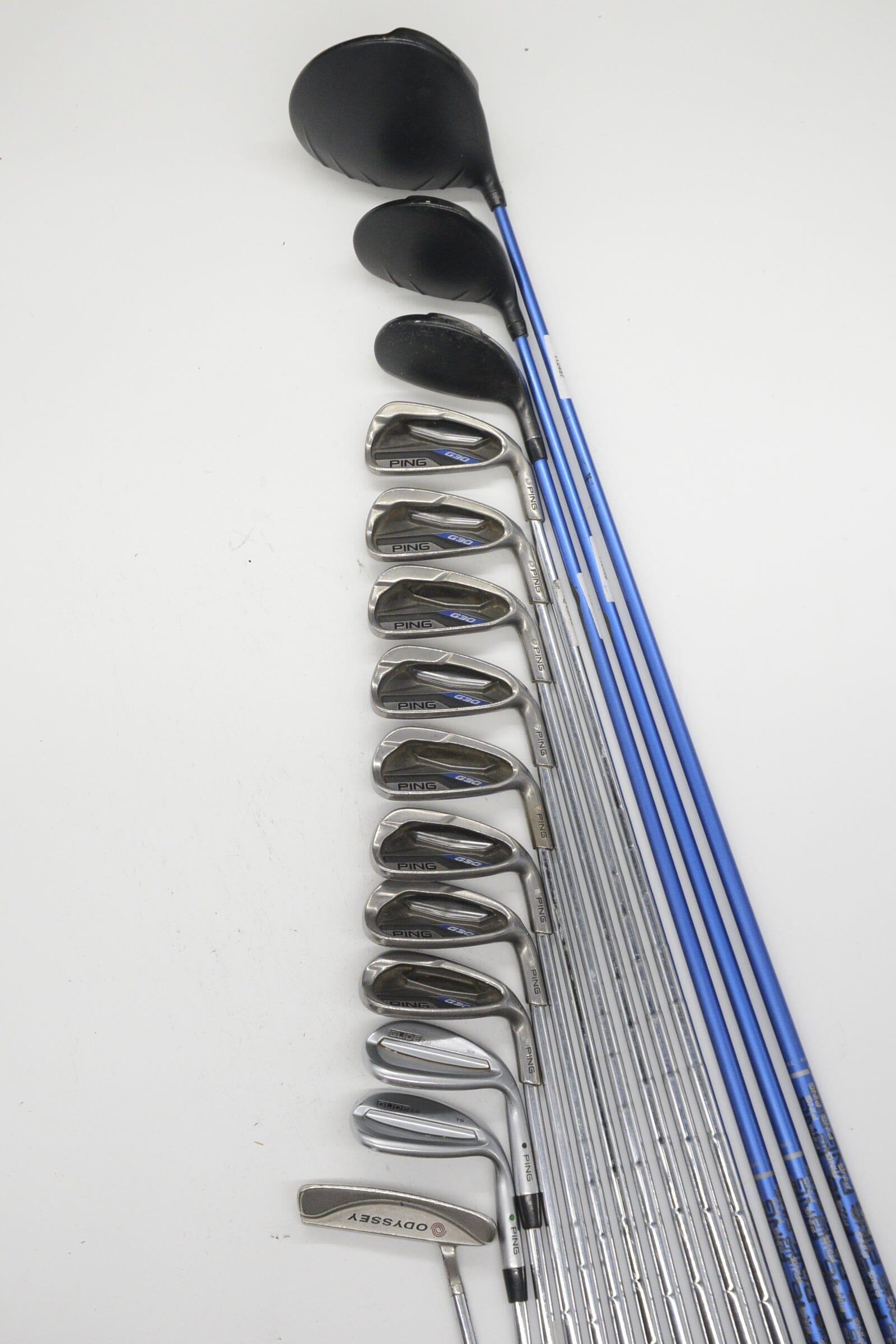 Ping G30 Mixed Full Set R Flex +0.75" Golf Clubs GolfRoots