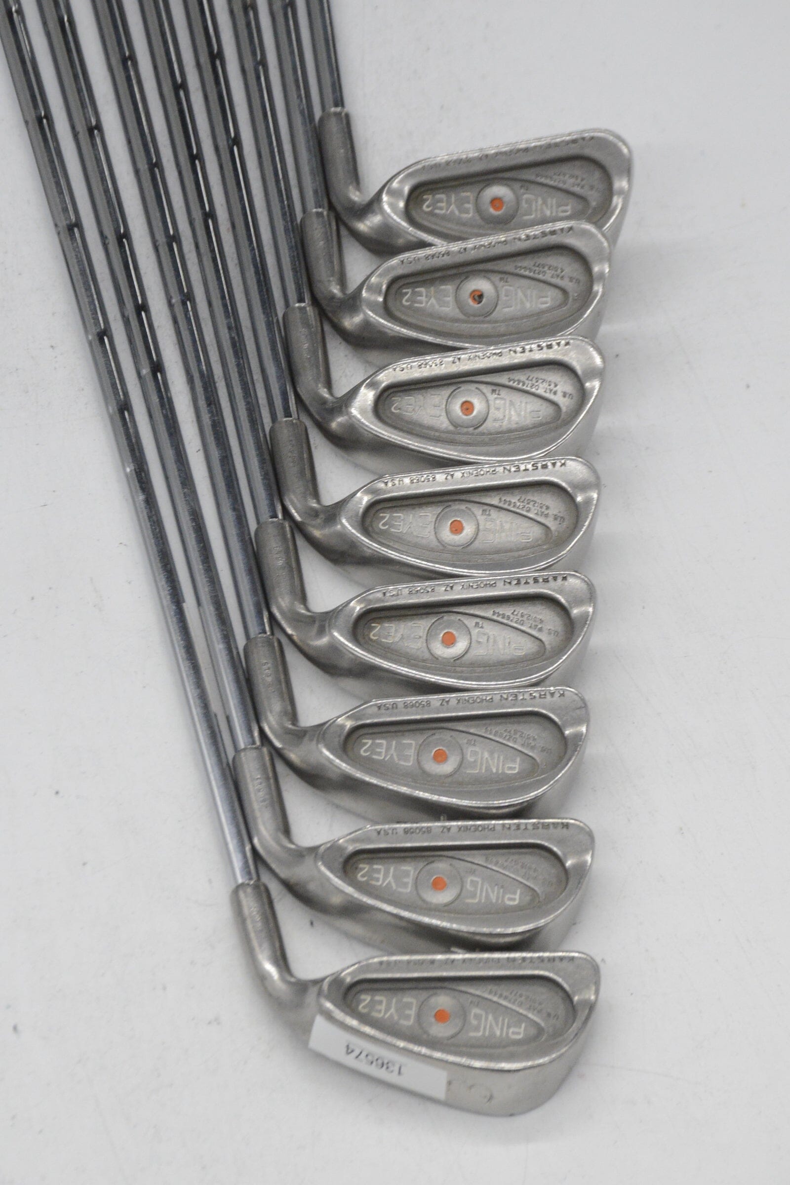 Ping Eye 2 3-PW Iron Set S Flex -0.5" Golf Clubs GolfRoots