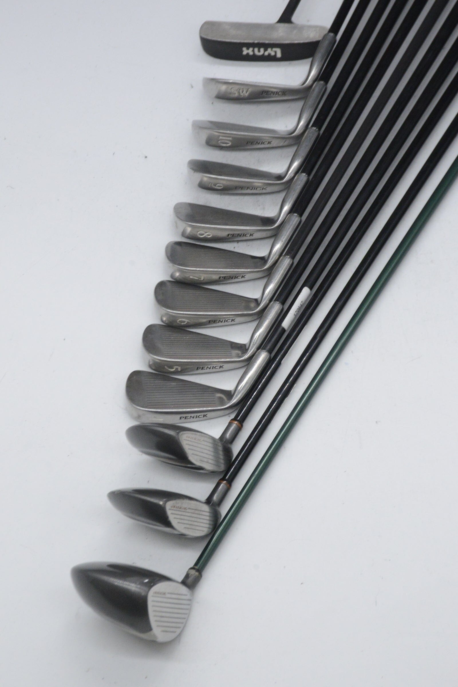 Penick Master Mixed Full Set R Flex Std Length Golf Clubs GolfRoots