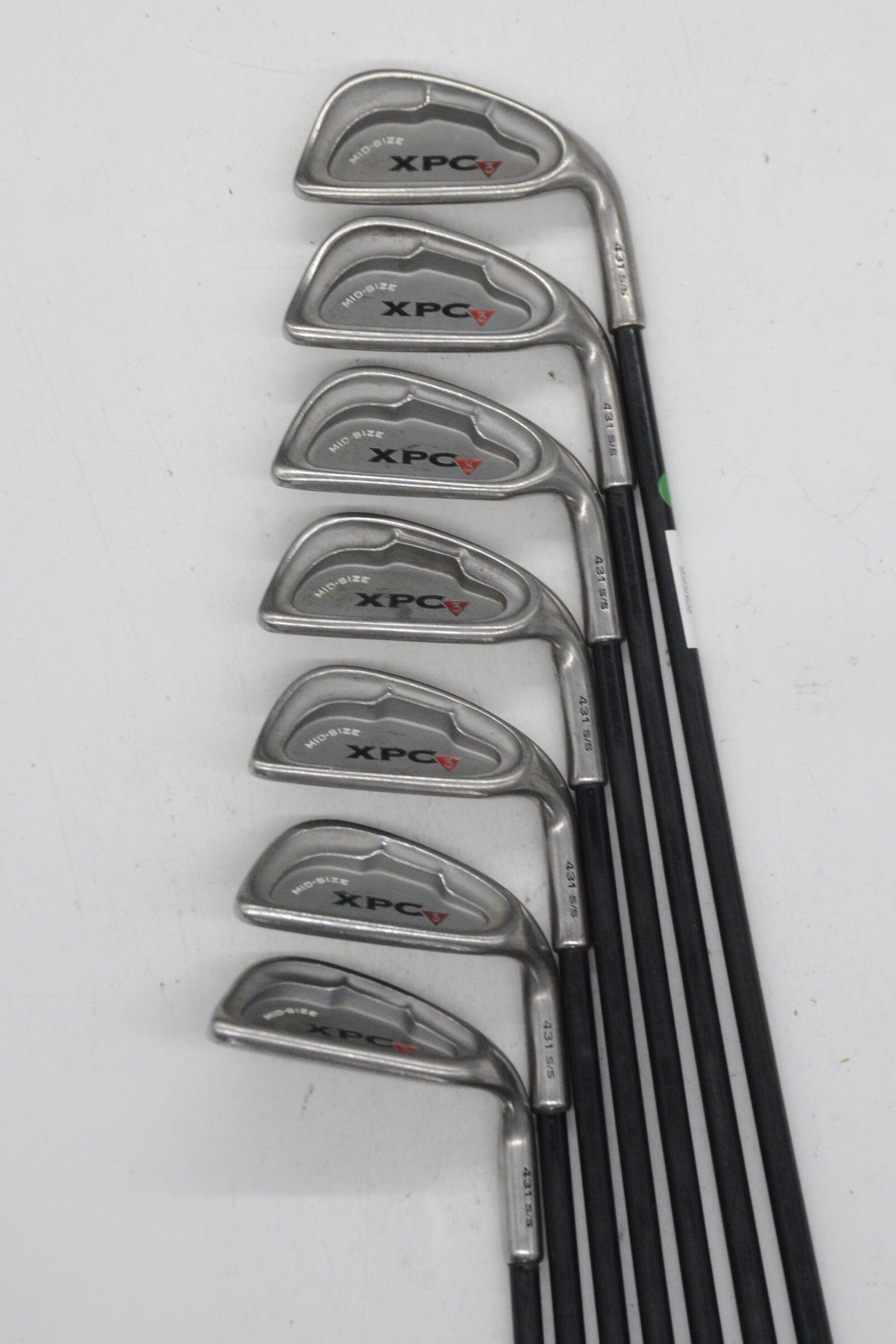 XPC 431 S/S 5-PW, LW Iron Set R Flex -0.75" Golf Clubs GolfRoots
