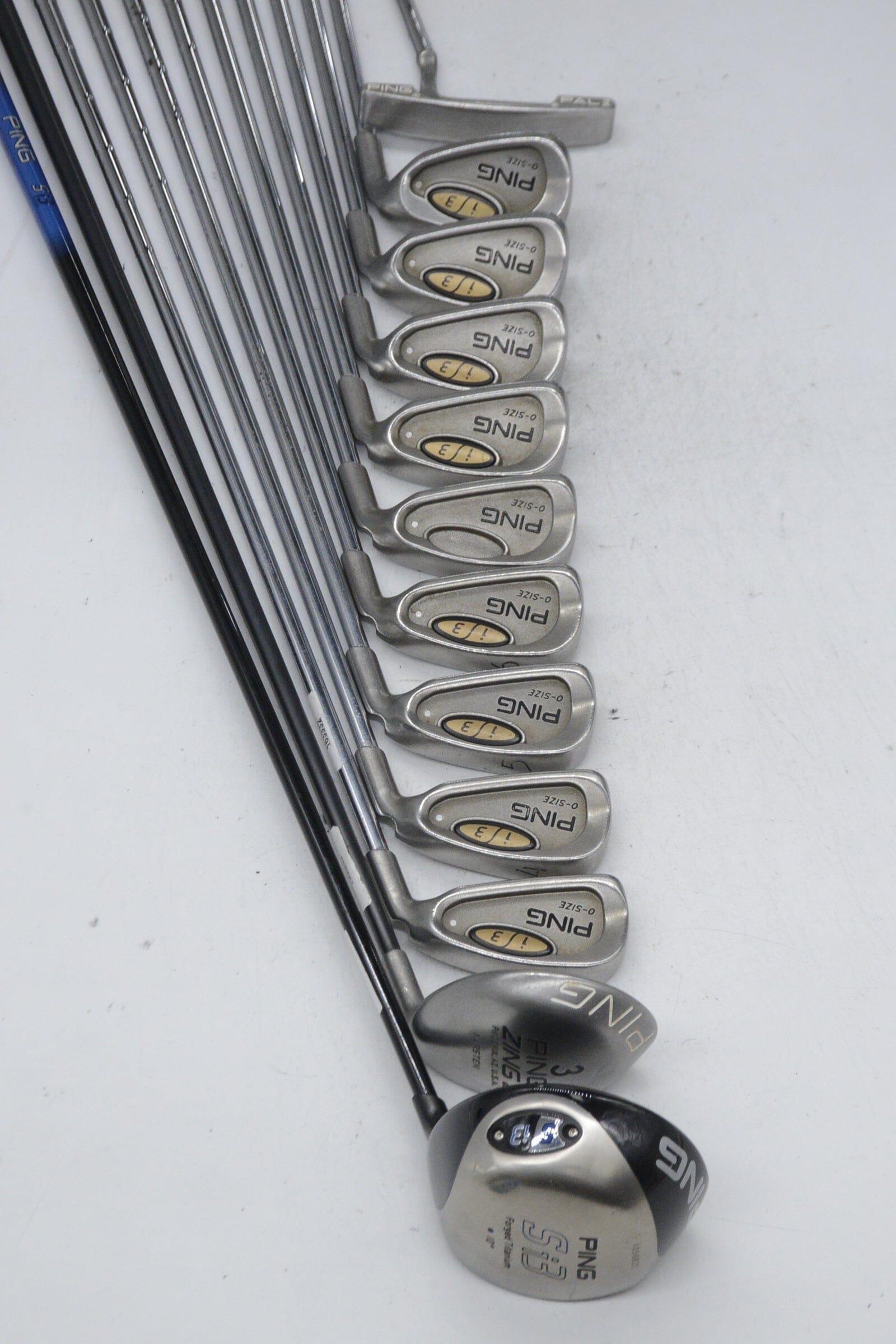 Ping I3 O-Size Mixed Full Set R Flex +0.75" Golf Clubs GolfRoots