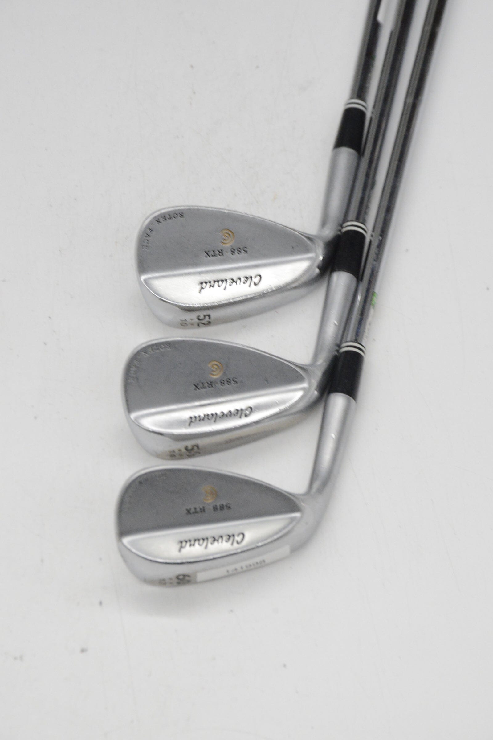 Lefty Cleveland 588 RTX 52, 56, 60 Degree Wedge Set Wedge Flex Golf Clubs GolfRoots