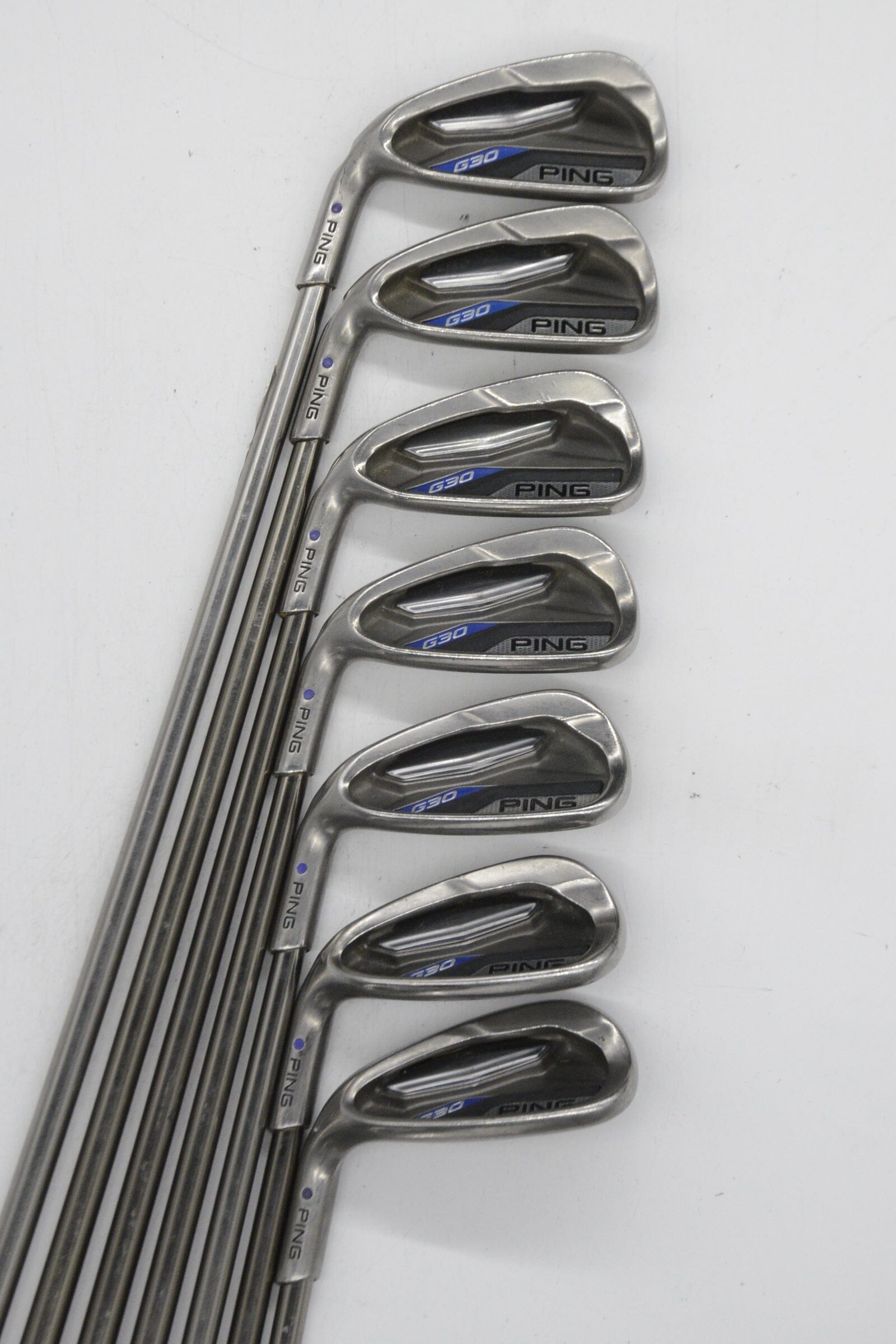 Lefty Ping G30 5-UW Iron Set R Flex -1" Golf Clubs GolfRoots