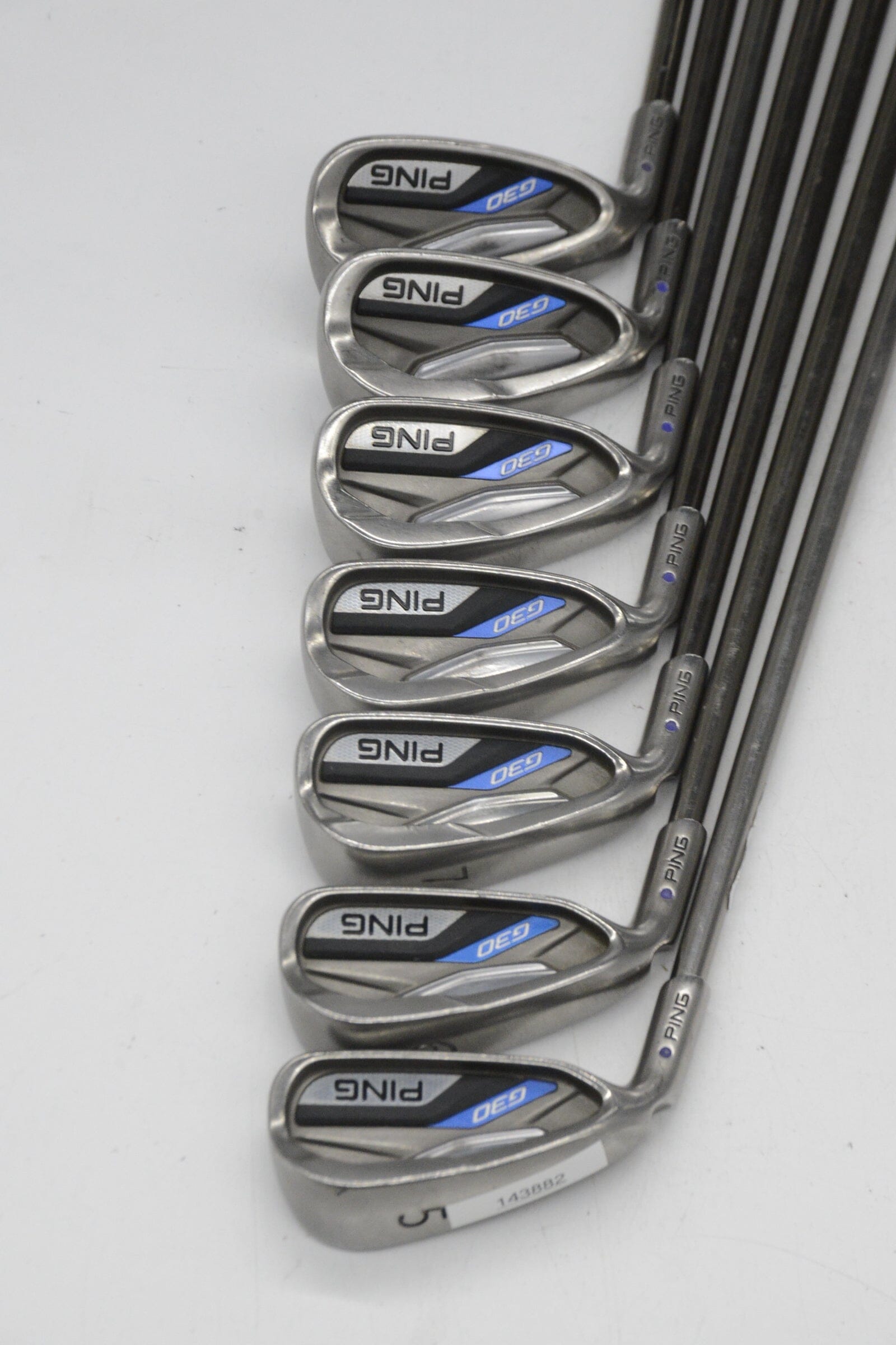 Lefty Ping G30 5-UW Iron Set R Flex -1" Golf Clubs GolfRoots