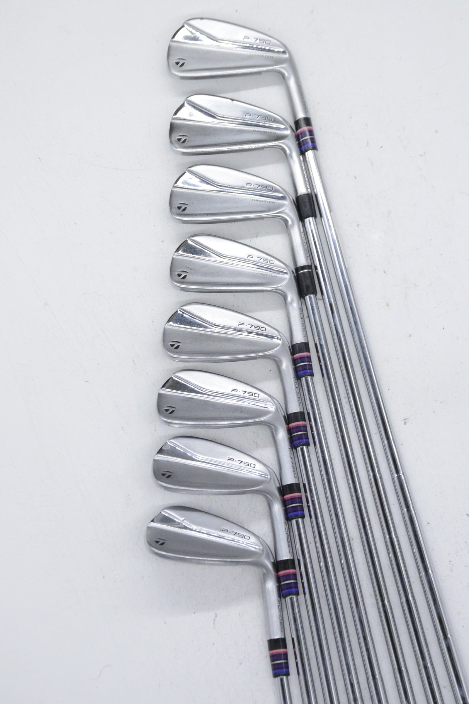 TaylorMade P790 2021 4-AW Iron Set S Flex +0.5" Golf Clubs GolfRoots