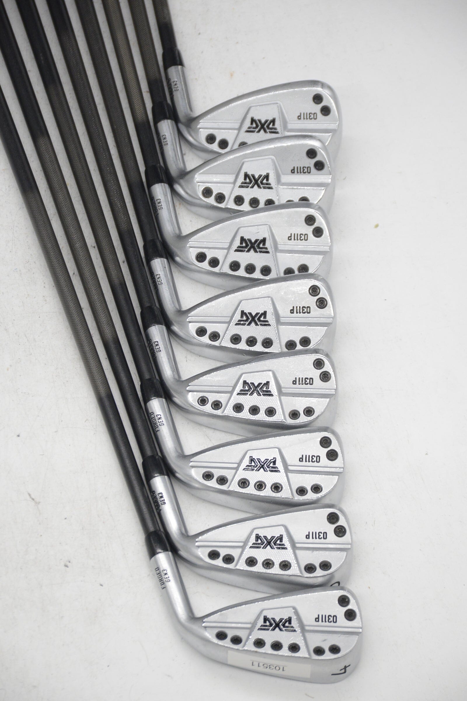 PXG 0311P Gen 3 4-GW Iron Set S Flex -0.5" Golf Clubs GolfRoots