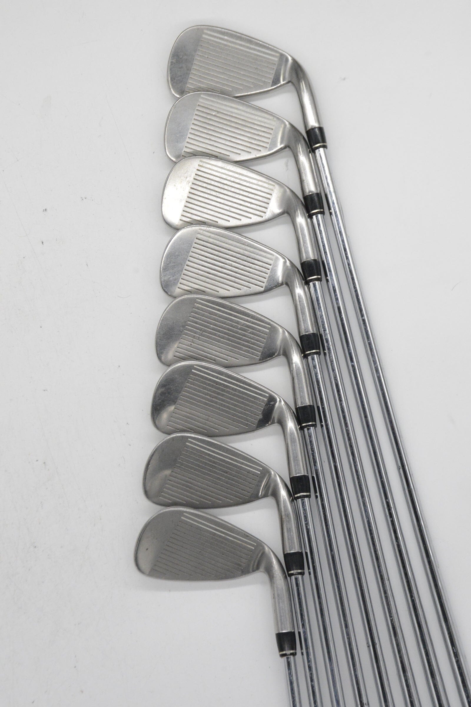 Lefty TaylorMade Rac OS 3-PW Iron Set S Flex +1" Golf Clubs GolfRoots