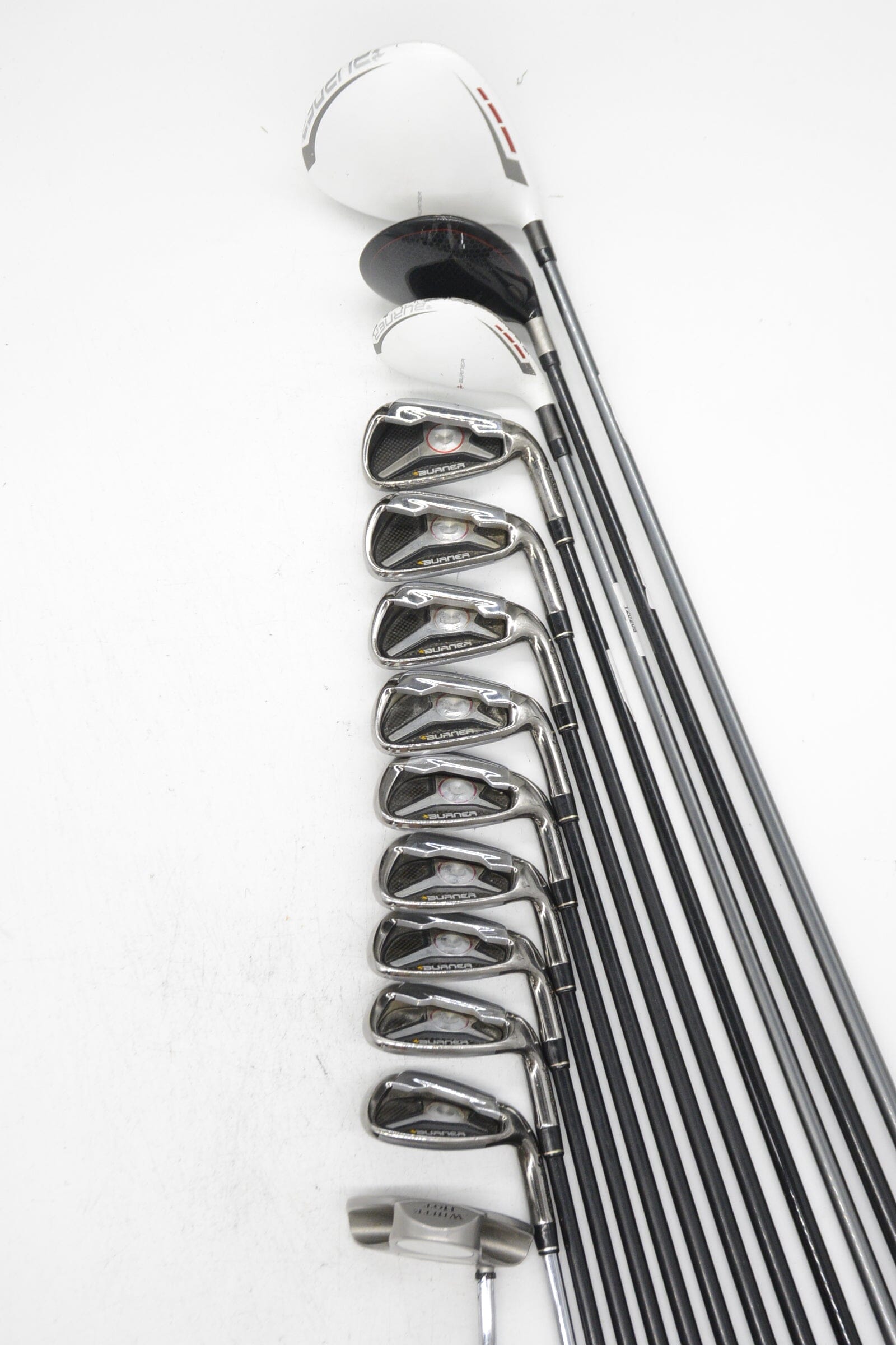 TaylorMade Burner '09 Mixed Full Set R Flex +0.25" Golf Clubs GolfRoots