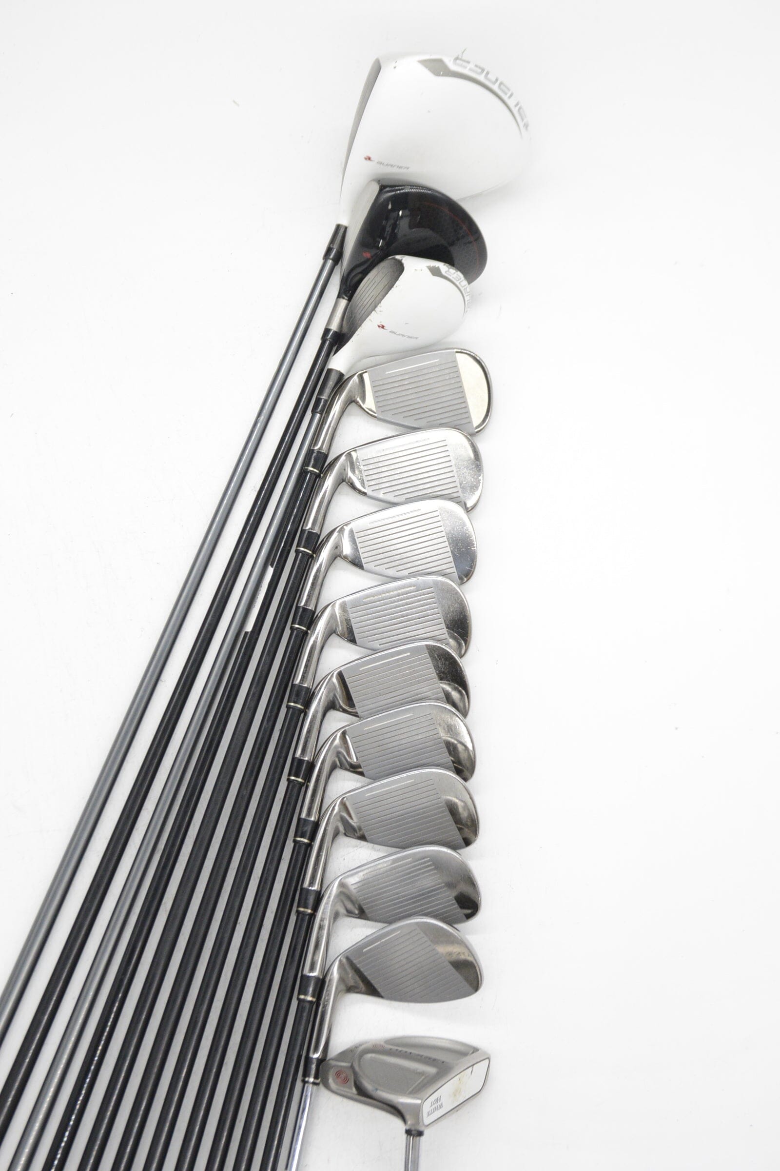 TaylorMade Burner '09 Mixed Full Set R Flex +0.25" Golf Clubs GolfRoots