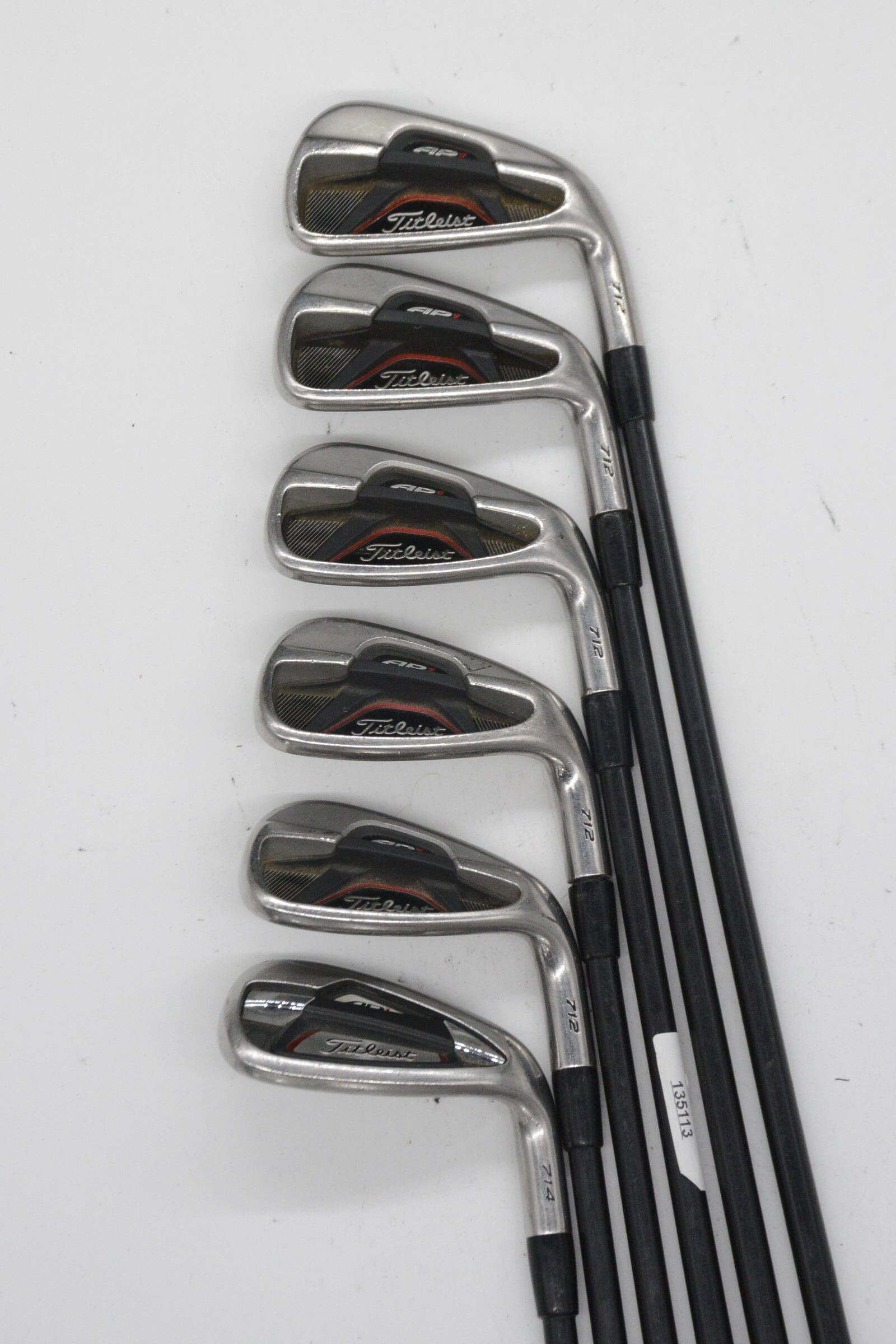 Titleist 712 AP1 6-GW Iron Set S Flex -0.5" Golf Clubs GolfRoots