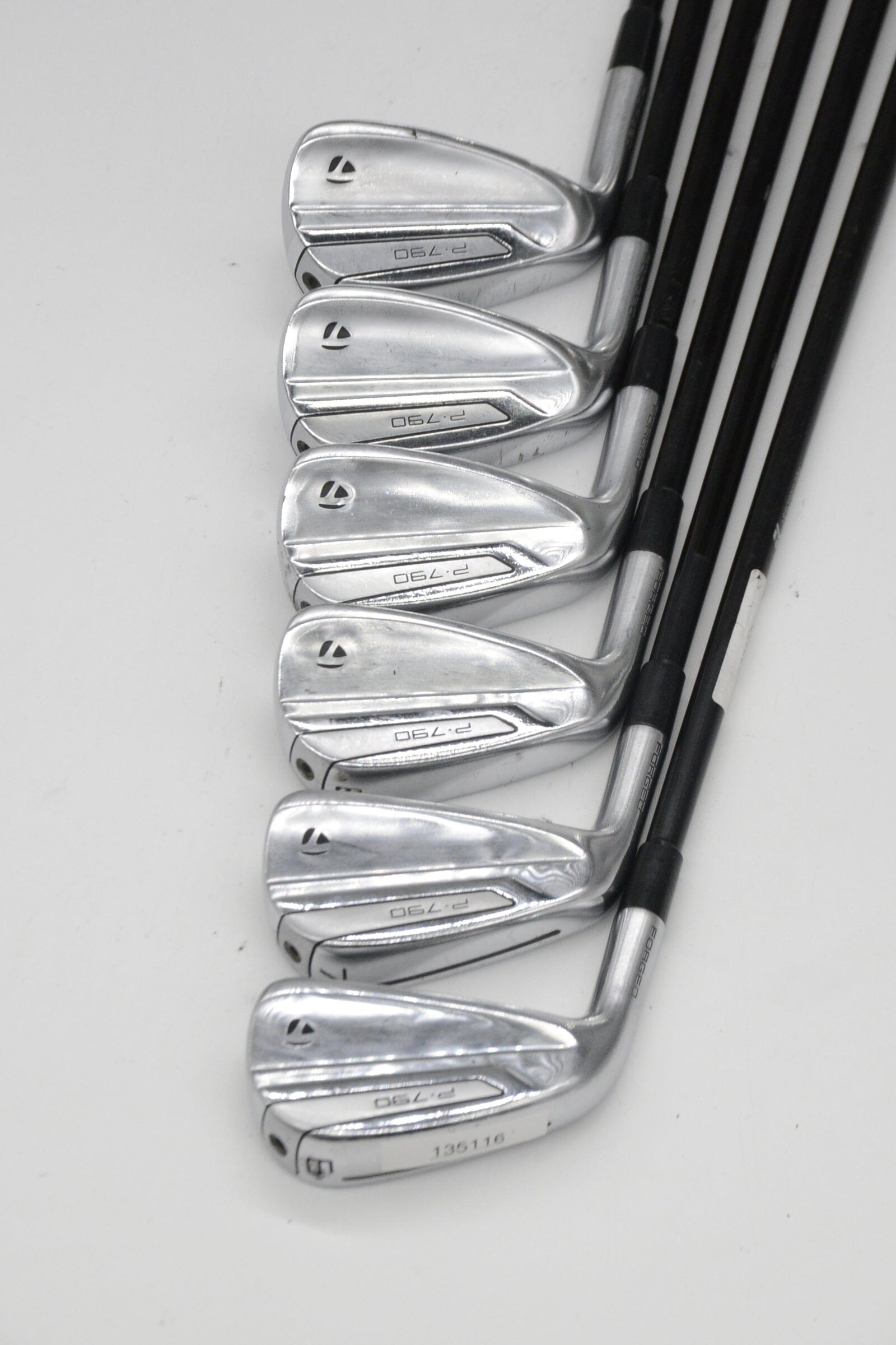 Lefty TaylorMade P790 2019 6-AW Iron Set R Flex -0.5" Golf Clubs GolfRoots