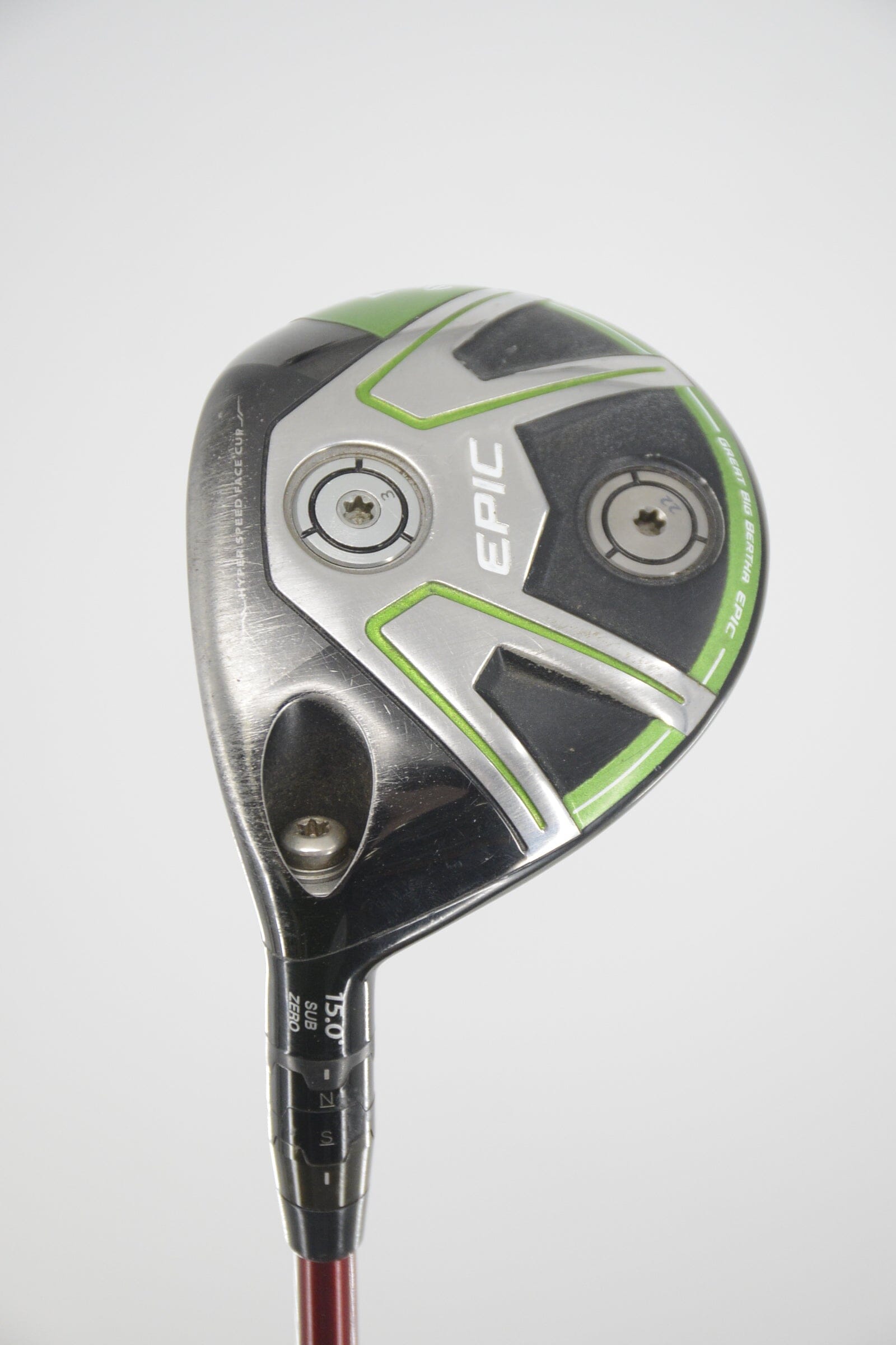 Lefty Callaway GBB Epic Sub Zero 15 Degree Wood R Flex 43.5" Golf Clubs GolfRoots