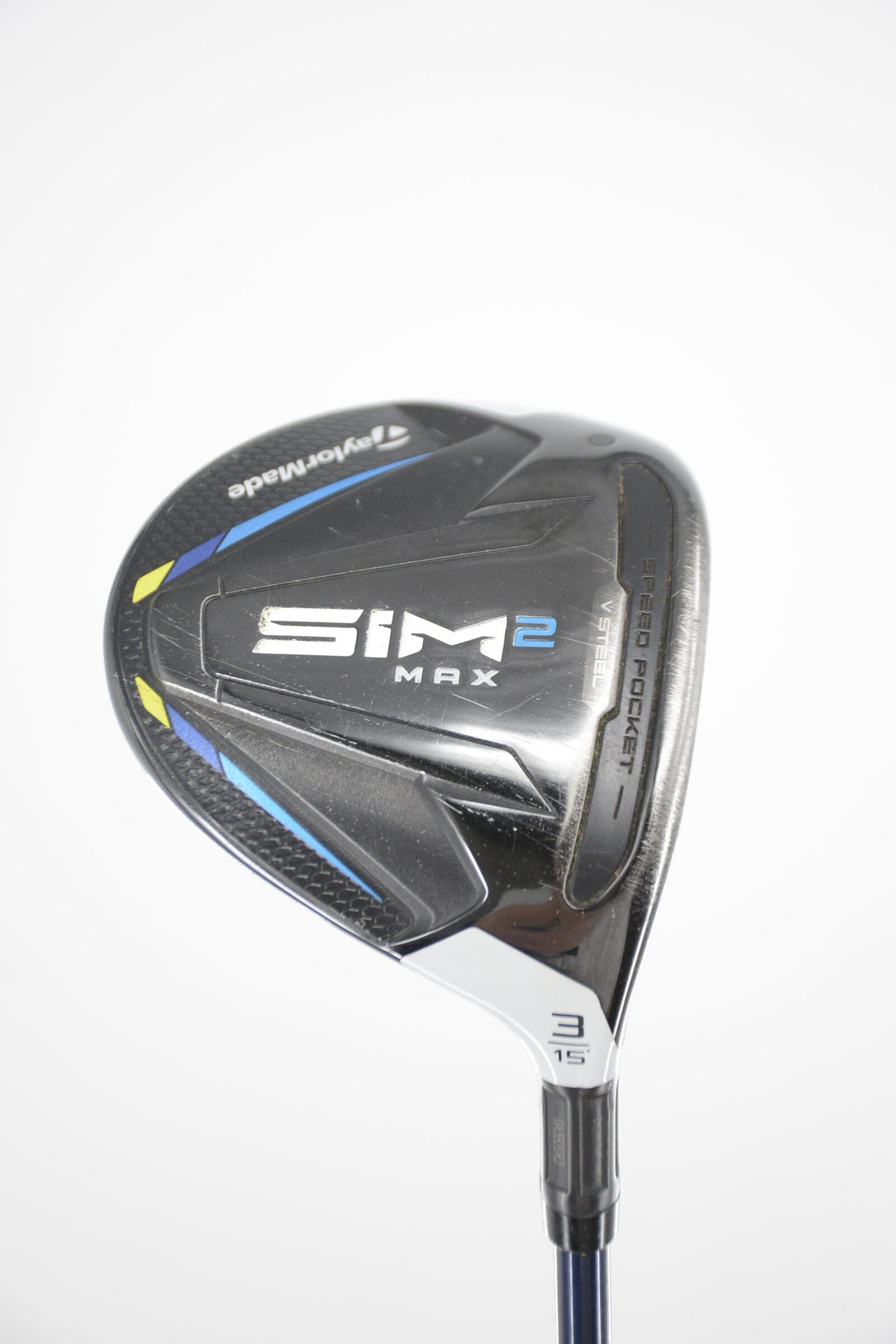 TaylorMade SIM2 Max Steel 3 Wood SR Flex 43" Golf Clubs GolfRoots