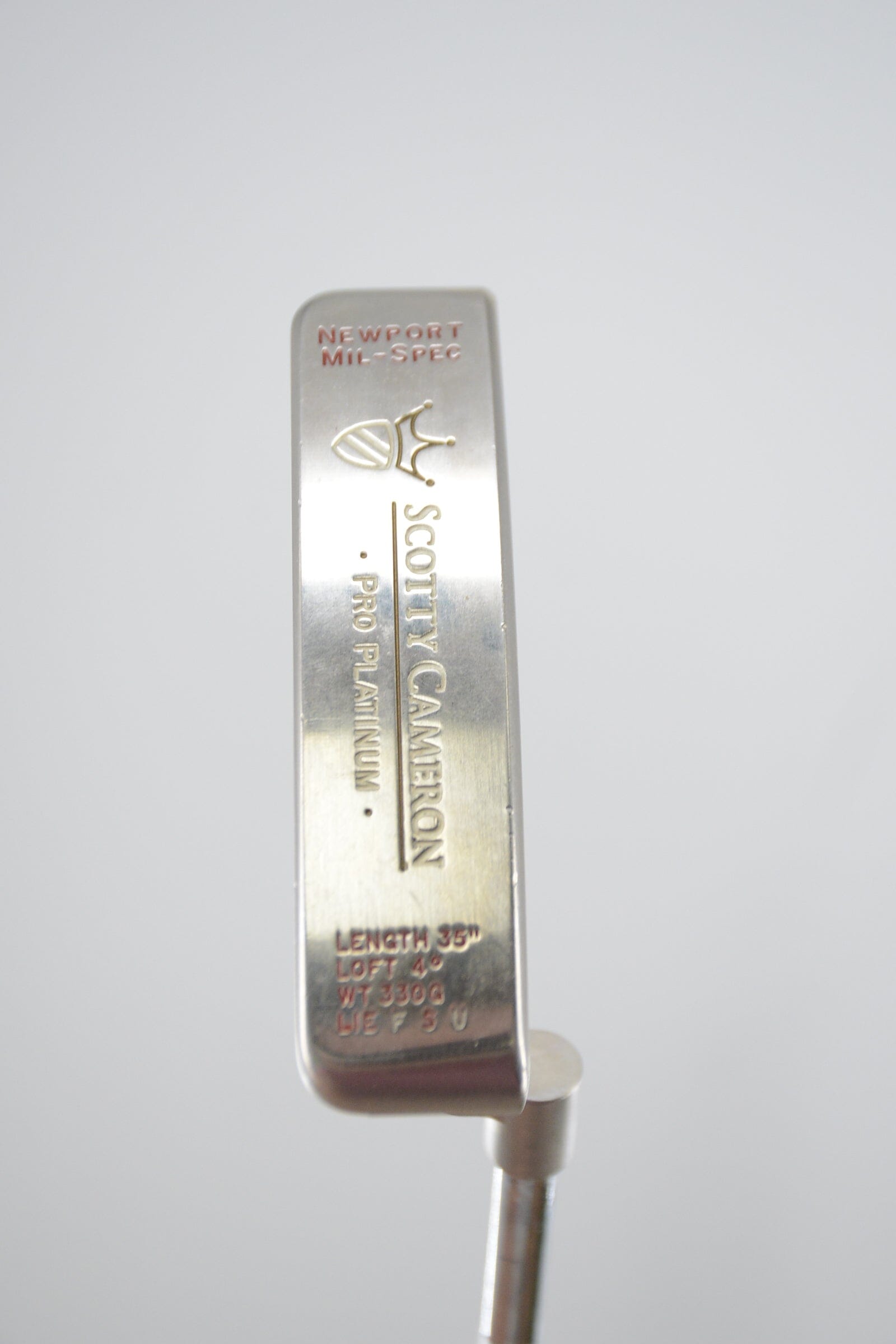 Scotty Cameron Pro Platinum Newport Mil-Spec Putter 35" Golf Clubs GolfRoots