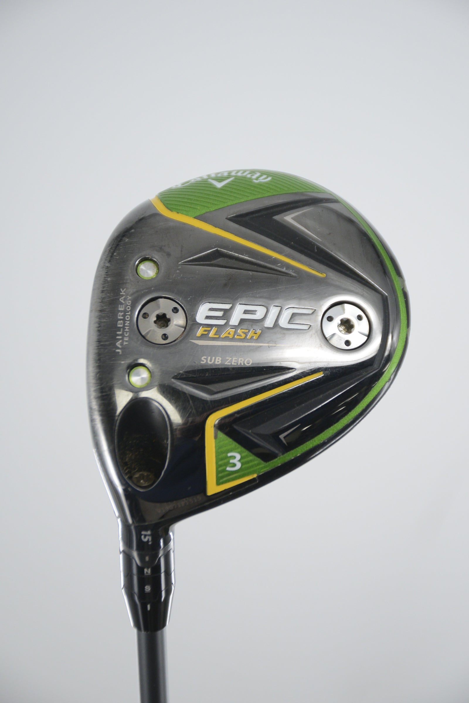 Lefty Callaway Epic Flash Sub Zero 3 Wood S Flex 43"