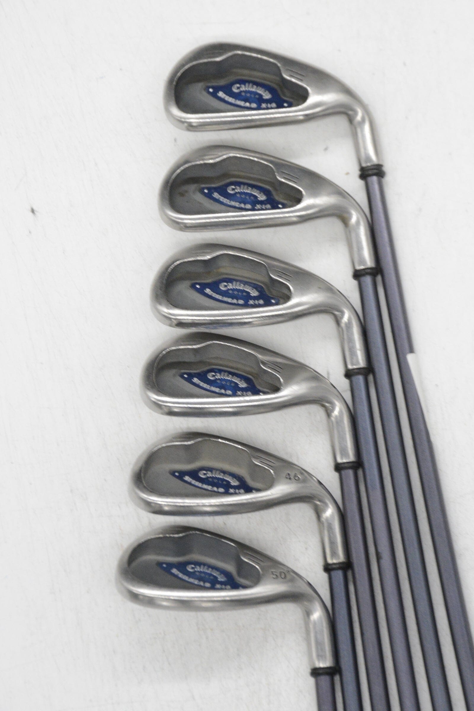 Callaway Steelhead X-16 6-AW Iron Set R Flex -0.5" Golf Clubs GolfRoots