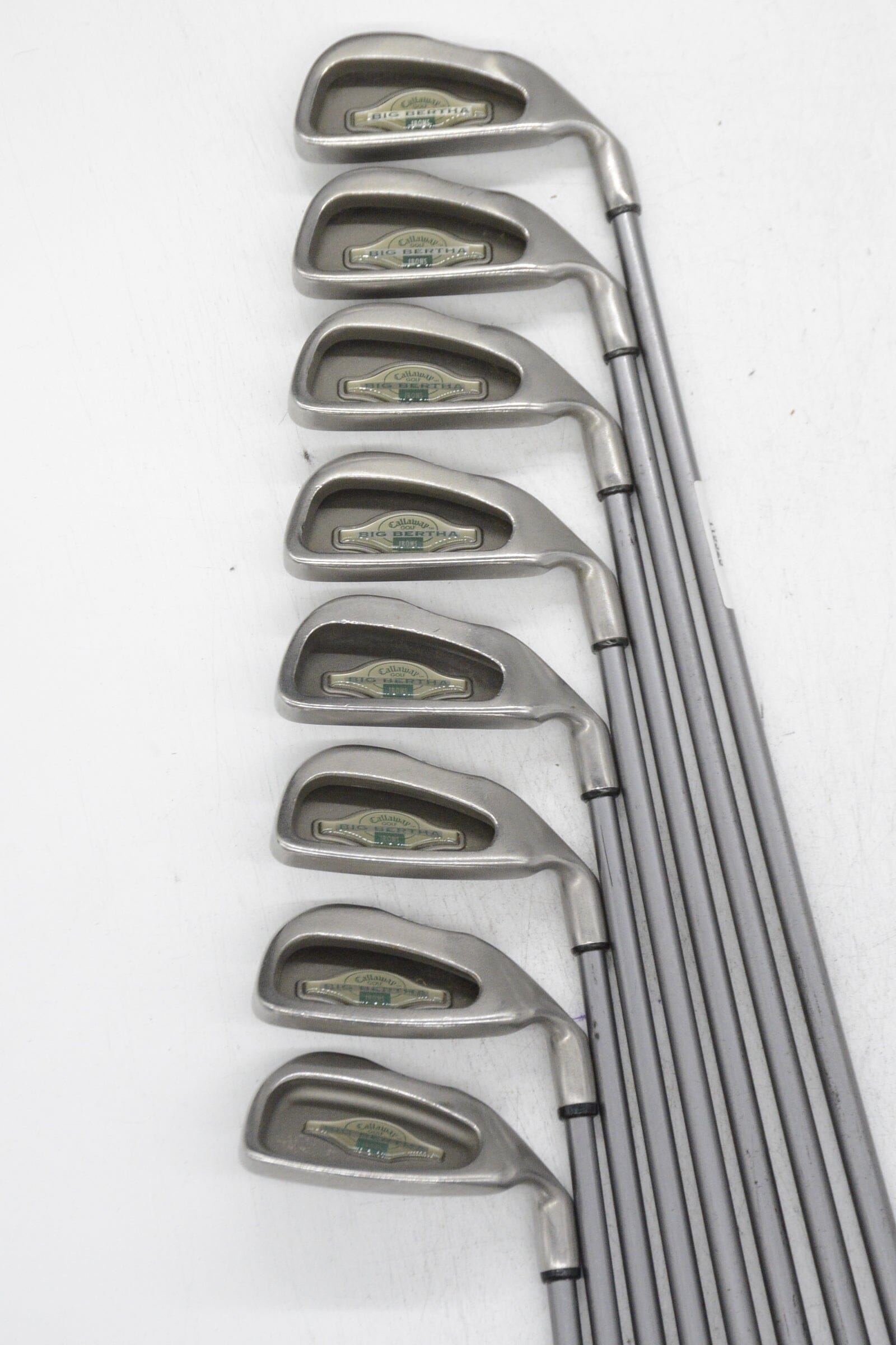 Callaway Big Bertha 1996 3-PW Iron Set R Flex -1.5" Golf Clubs GolfRoots