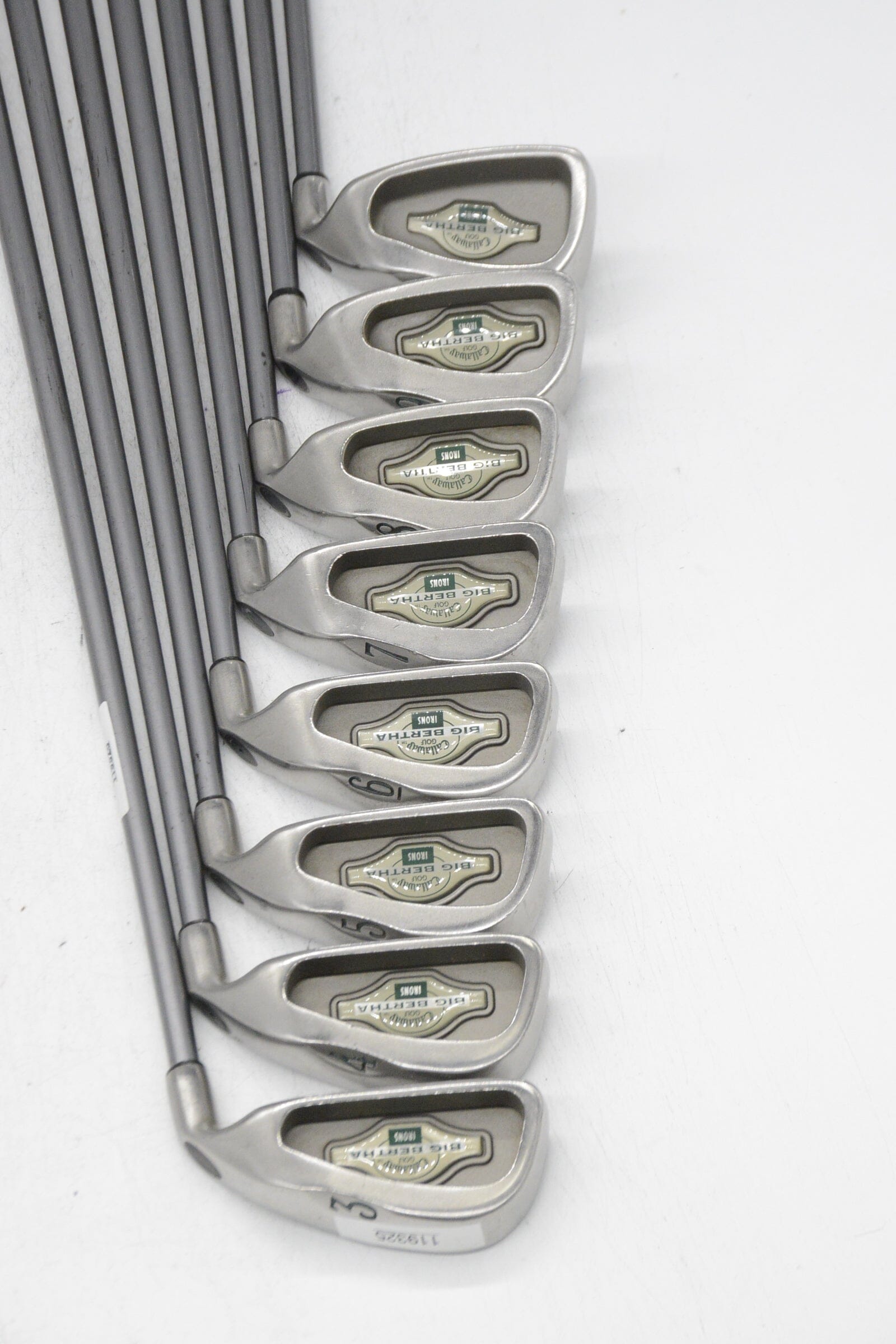 Callaway Big Bertha 1996 3-PW Iron Set R Flex -1.5" Golf Clubs GolfRoots