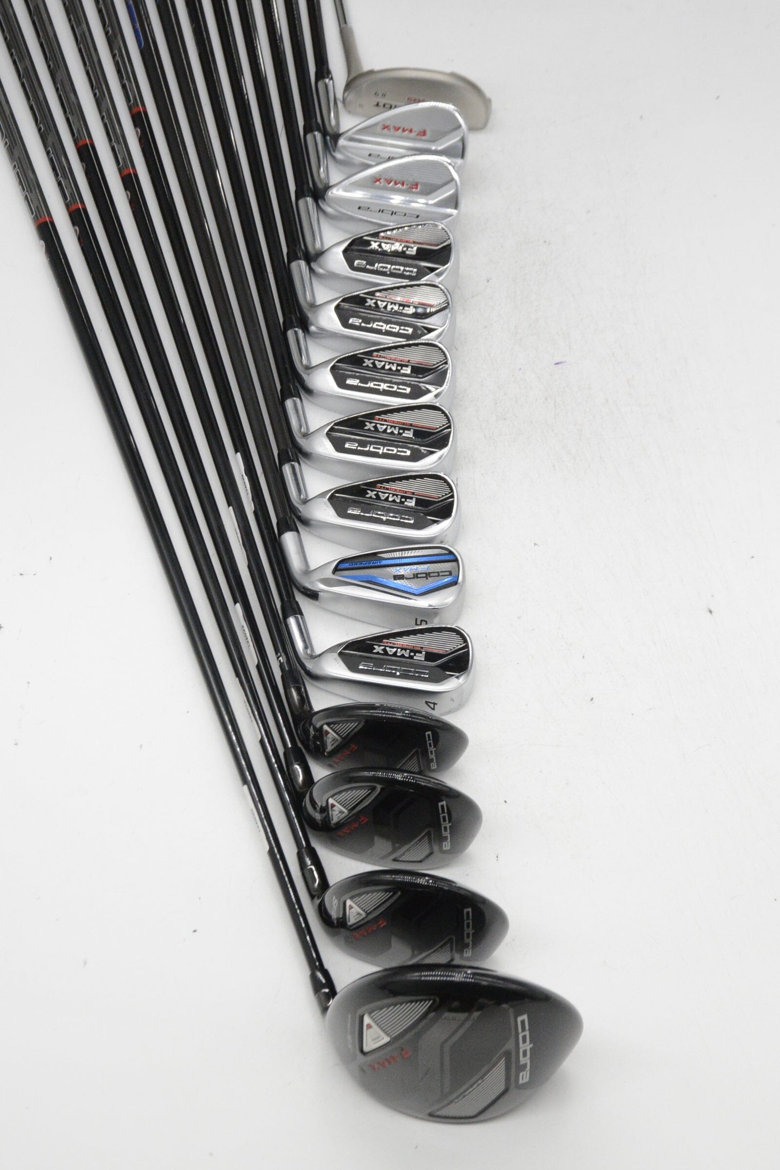 Cobra F-Max Superlite Mixed Full Set SR Flex -0.5" Golf Clubs GolfRoots