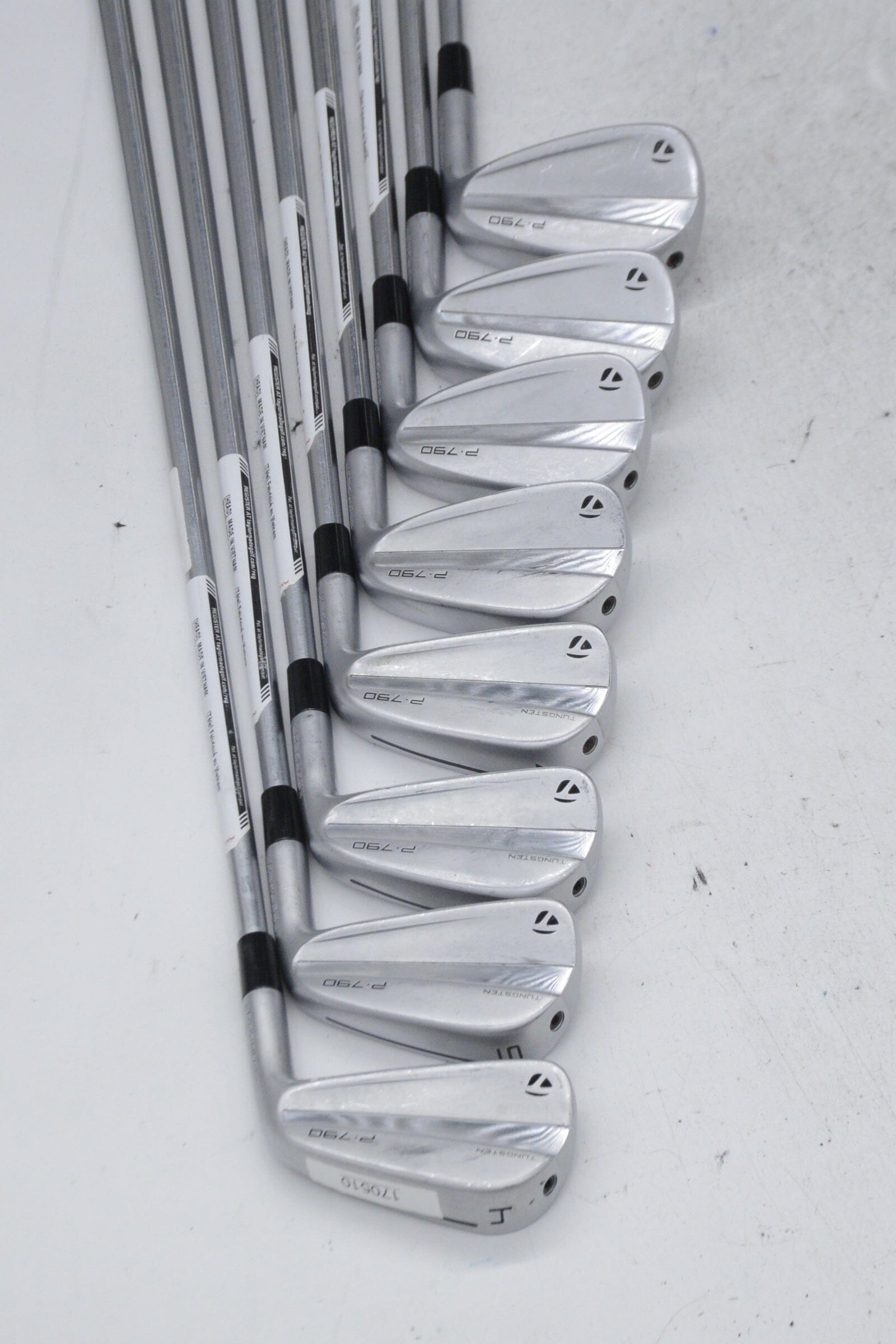 TaylorMade P790 2023 4-AW Iron Set X Flex +0.5" Golf Clubs GolfRoots