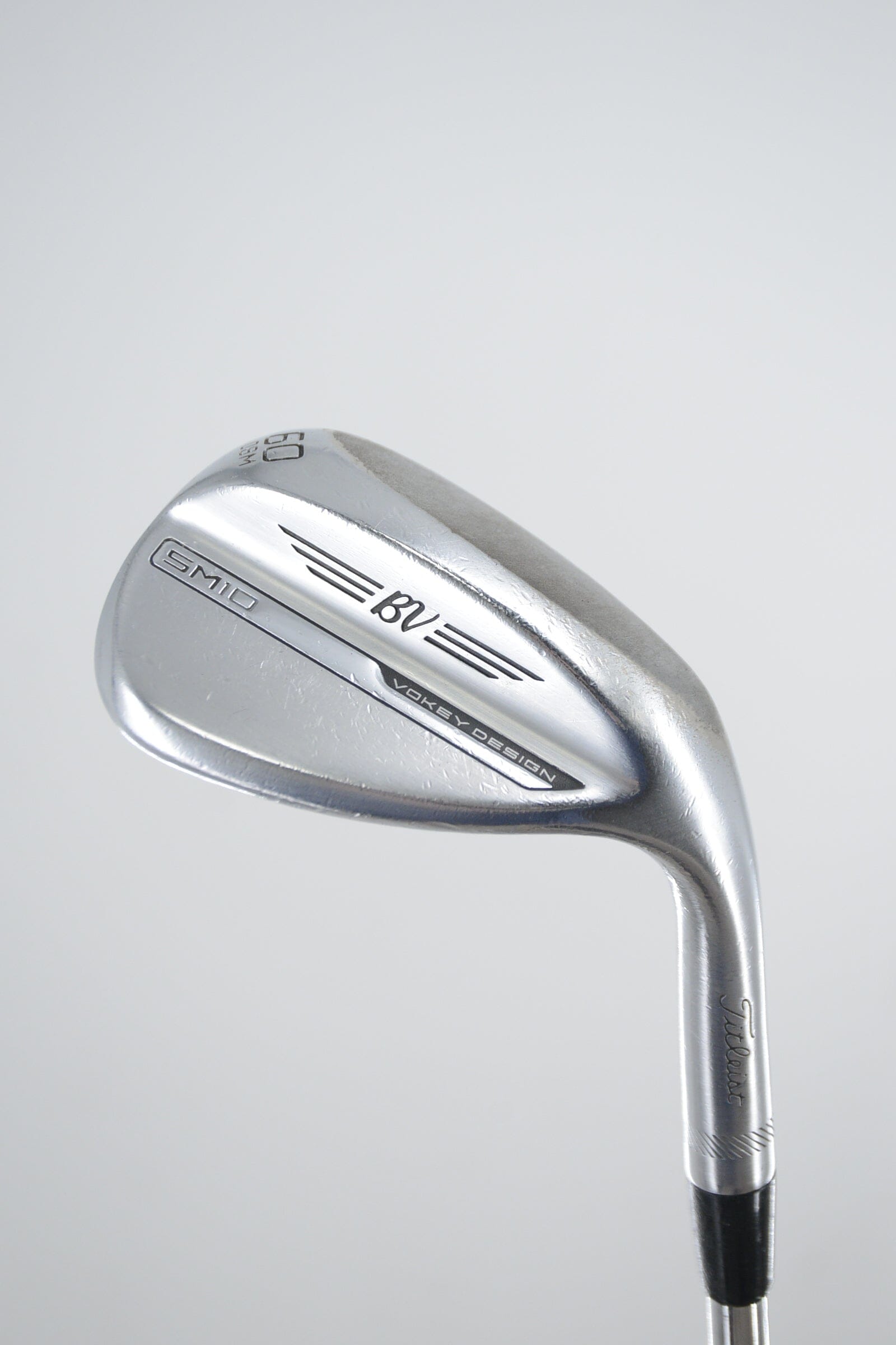 Titleist Vokey SM10 Tour Chrome 60 Degree Wedge S Flex 34.75" Golf Clubs GolfRoots