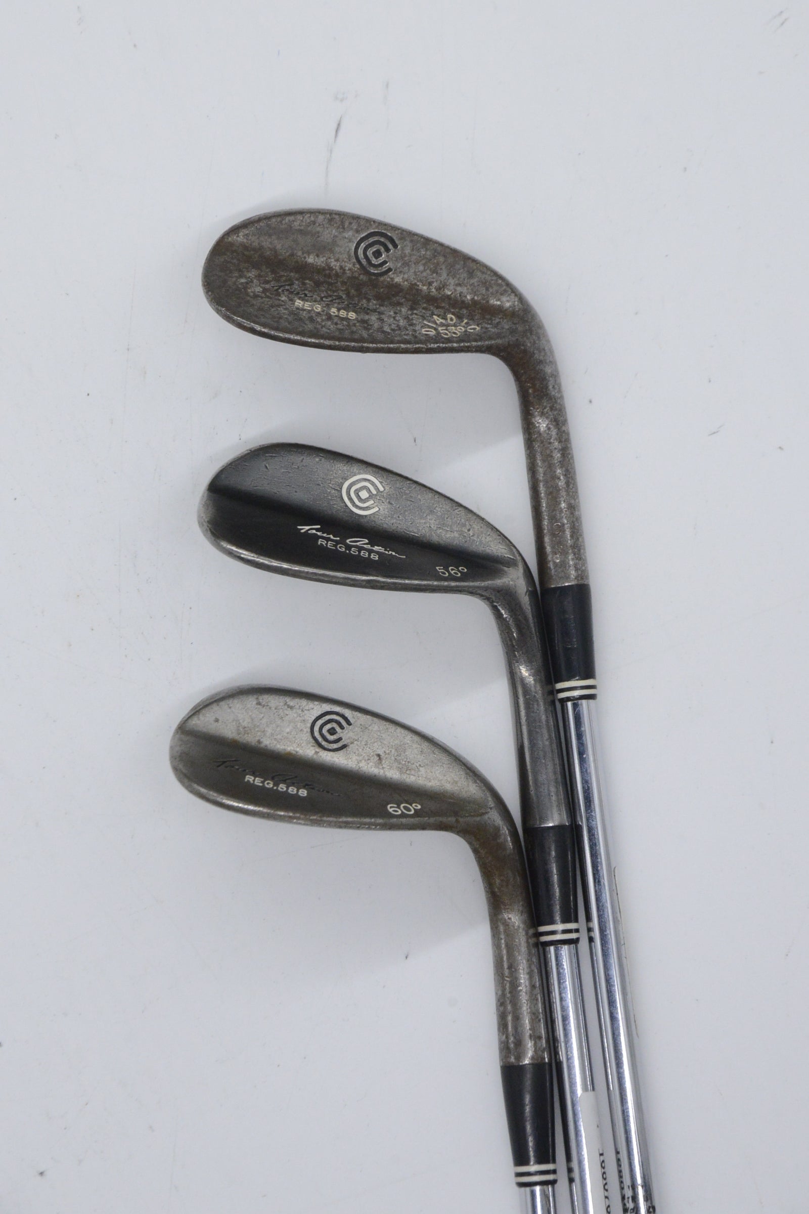 Cleveland 588 Tour Action 53, 56, 60 Degree Wedge Set S Flex