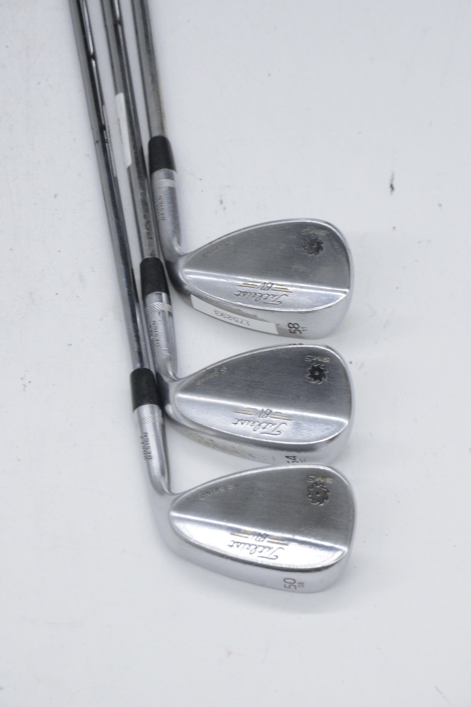 Titleist Vokey SM5 Tour Chrome 50, 54, 58 Degree Wedge Set Wedge Flex