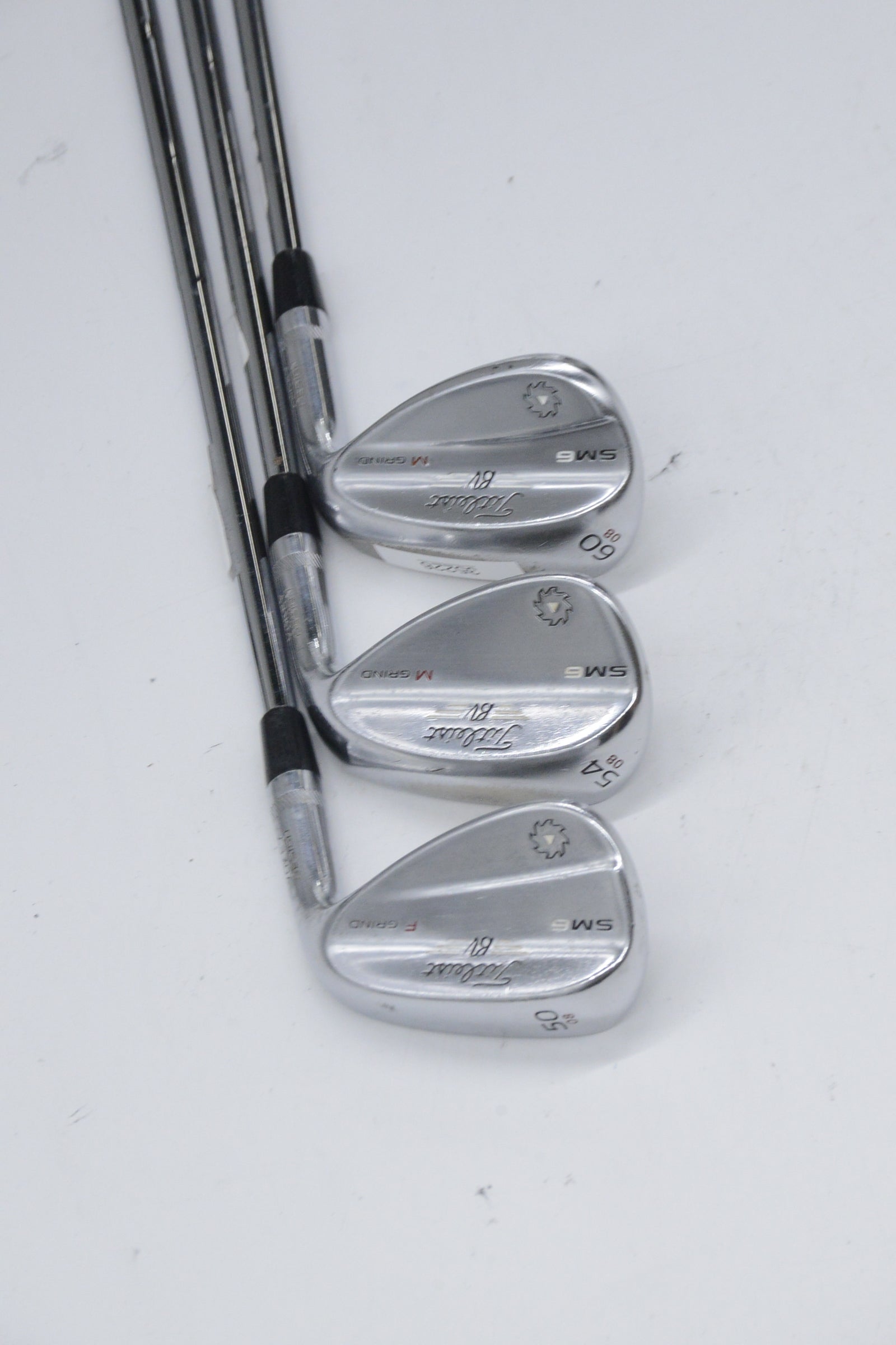 Titleist Vokey SM6 Tour Chrome 50, 54, 60 Degree Wedge Set Wedge Flex