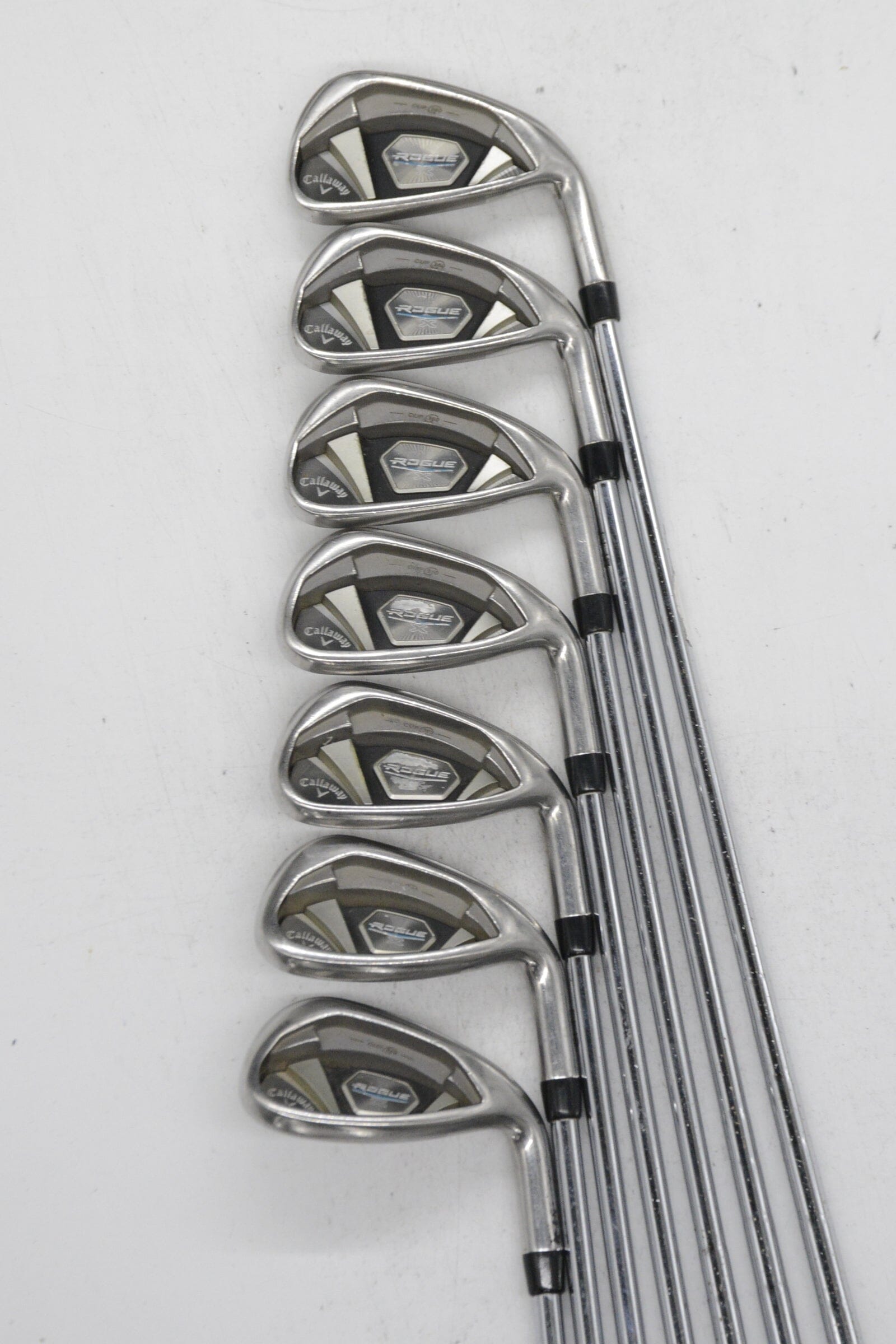 Callaway Rogue X 5-AW Iron Set S Flex Std Length Golf Clubs GolfRoots